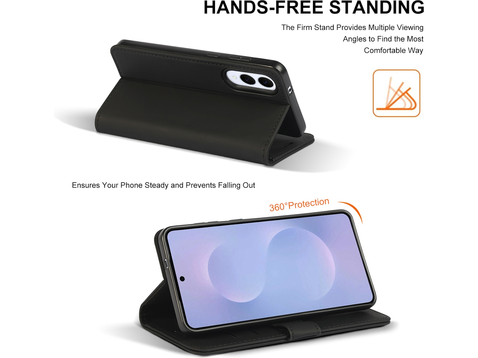 iiglo Galaxy S25 Edge Wallet cover Mobilcover