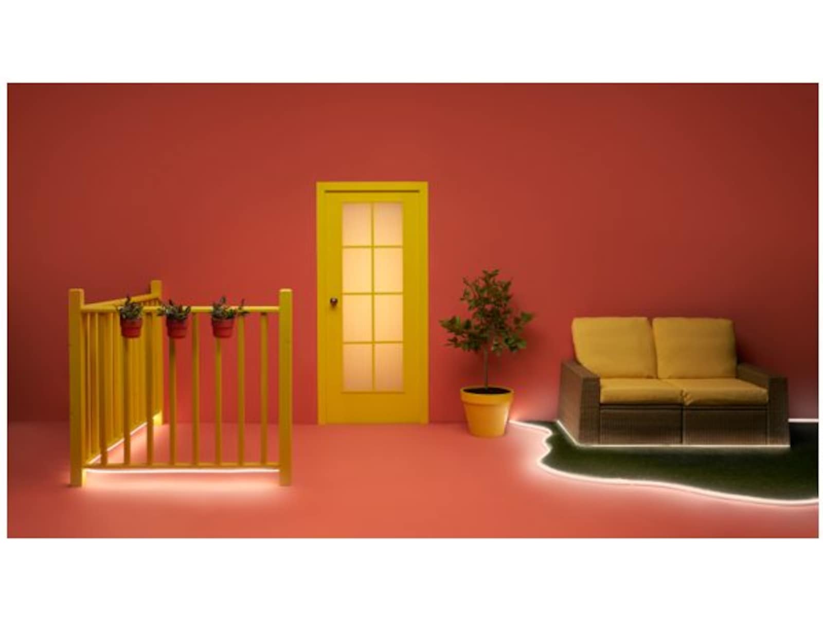 WiZ udendørs LED-strip, 5 m Led strips & underholdning