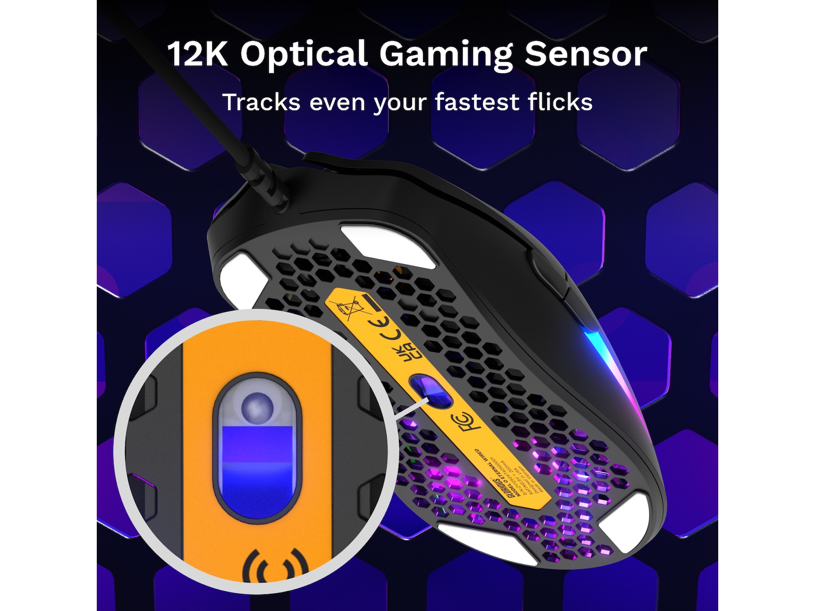 Glorious Model O Eternal gamingmus (sort) Gamingmus