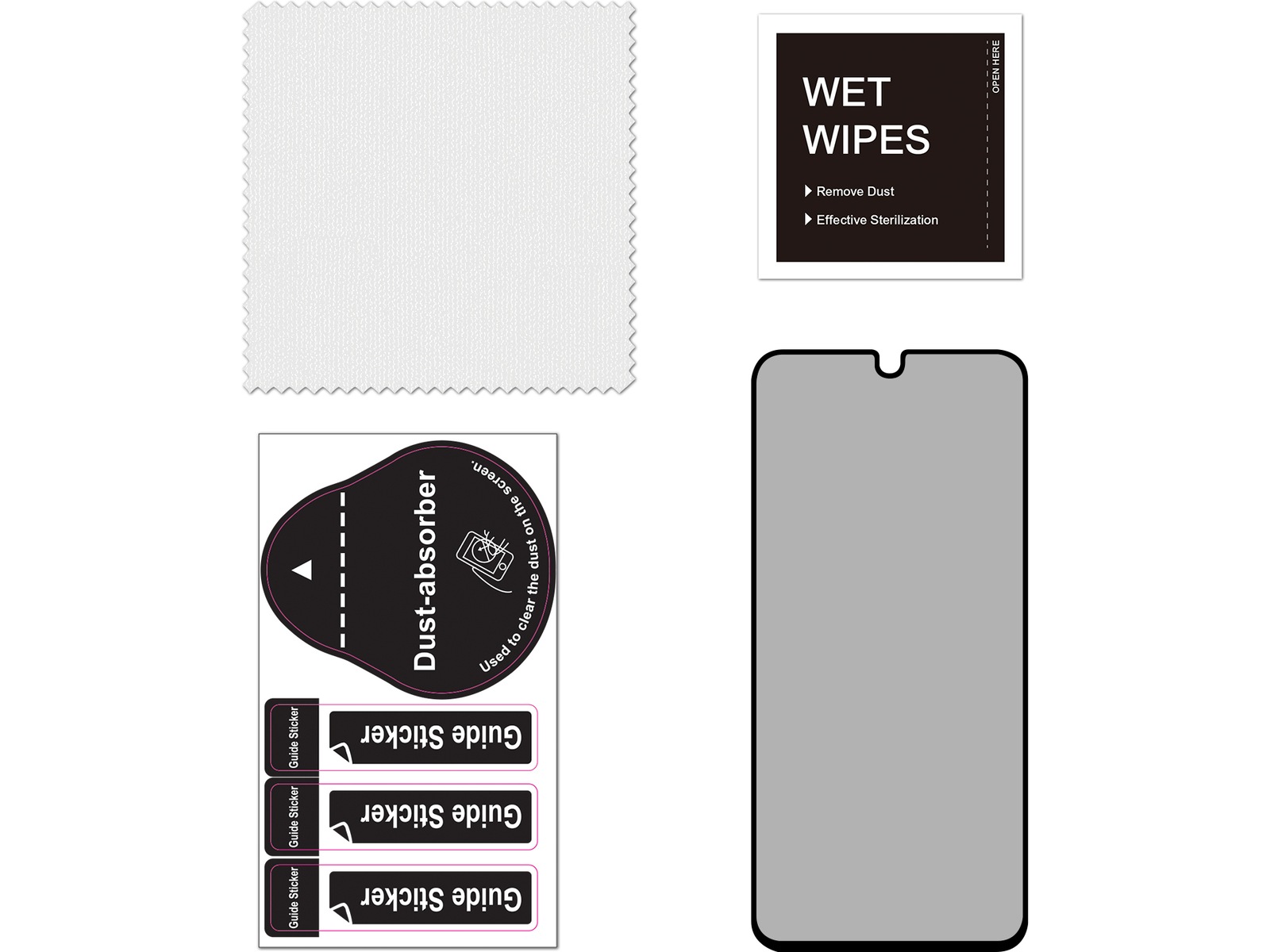 iiglo Galaxy A17 Privacy skærmbeskytter Skærmbeskyttelse mobiltelefon