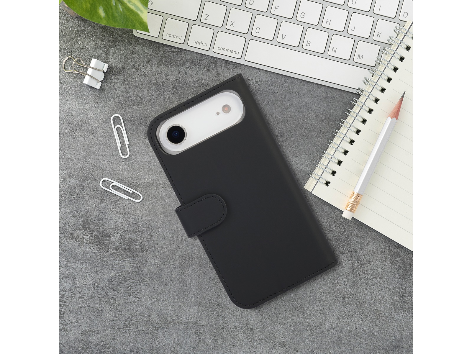 iiglo iPhone Air Wallet Cover (sort) Mobilcover