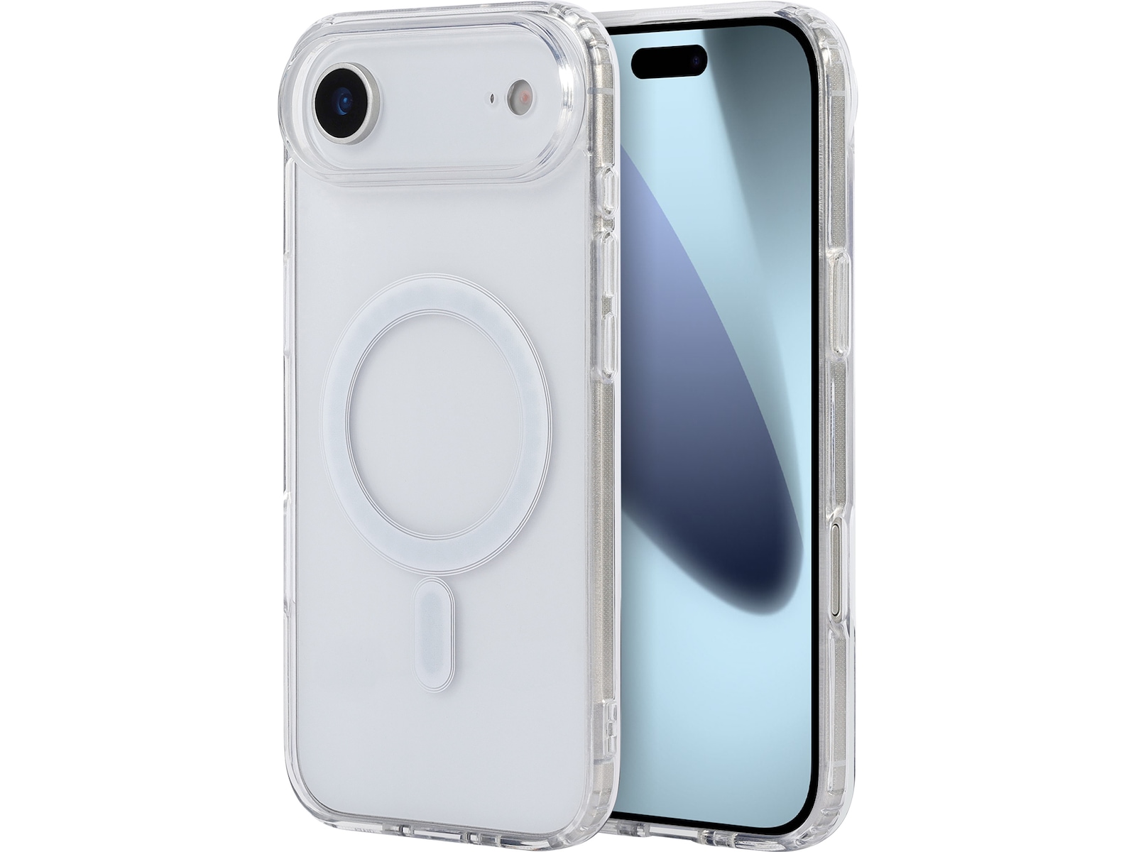 iiglo iPhone Air Magnetic Silikone cover (gennemsigtig) Mobilcover