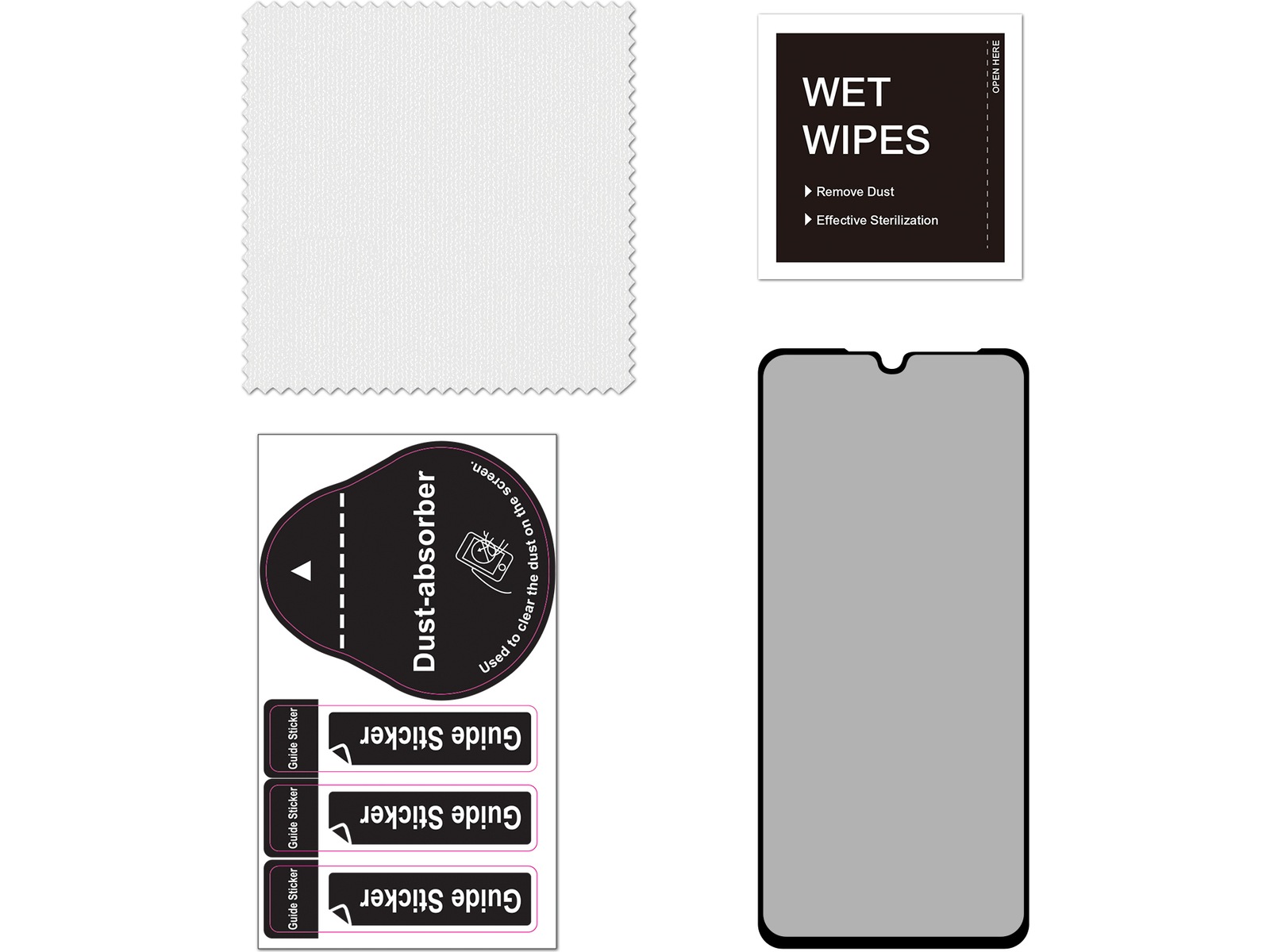 iiglo Galaxy A07 Privacy skærmbeskytter Skærmbeskyttelse mobiltelefon