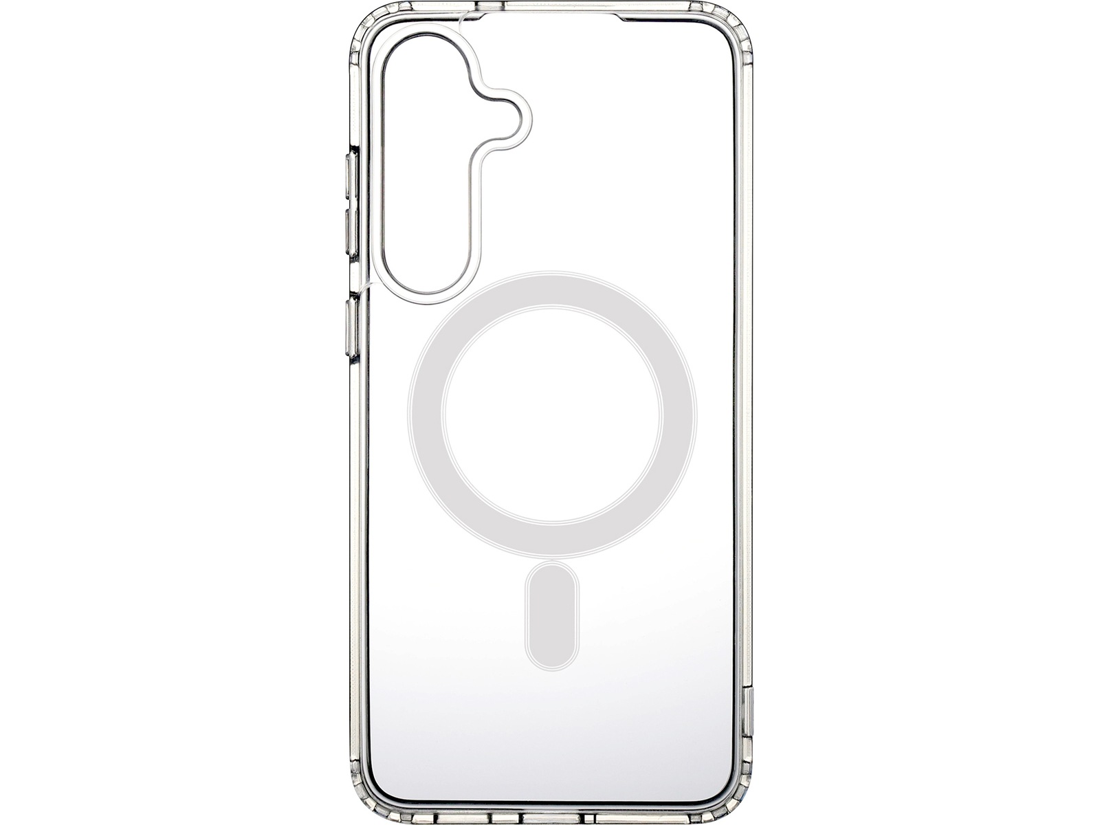 iiglo Galaxy S25 FE Magnetic Silikone cover (gennemsigtig) Mobilcover