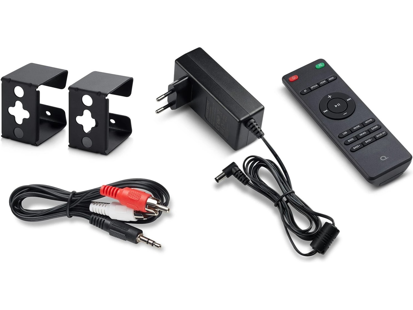 Andersson SRS 2.4 soundbar med subwoofer (sort) Soundbars