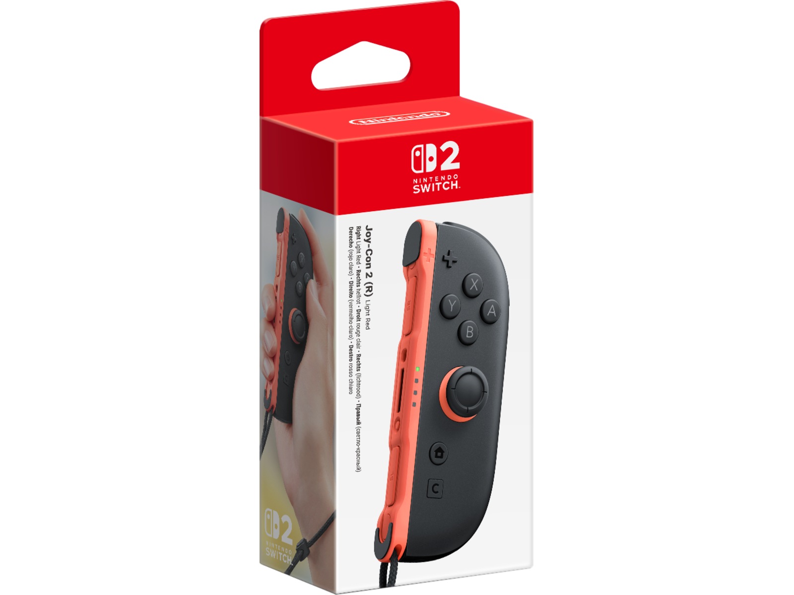 Nintendo Switch 2 Joy-Con 2 Right (rød) Tilbehør til spilkonsoller