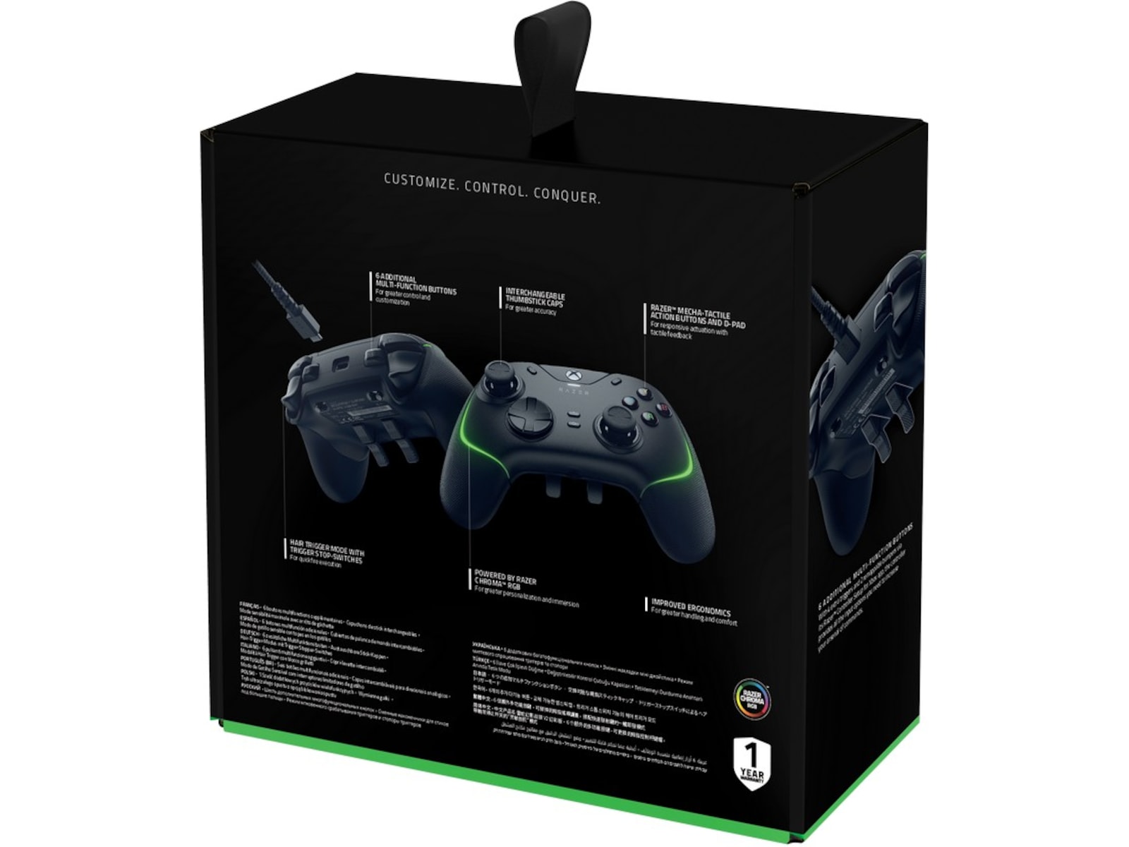 Razer Wolverine V2 Chroma Controller XBX/XBS Tilbehør til spilkonsoller