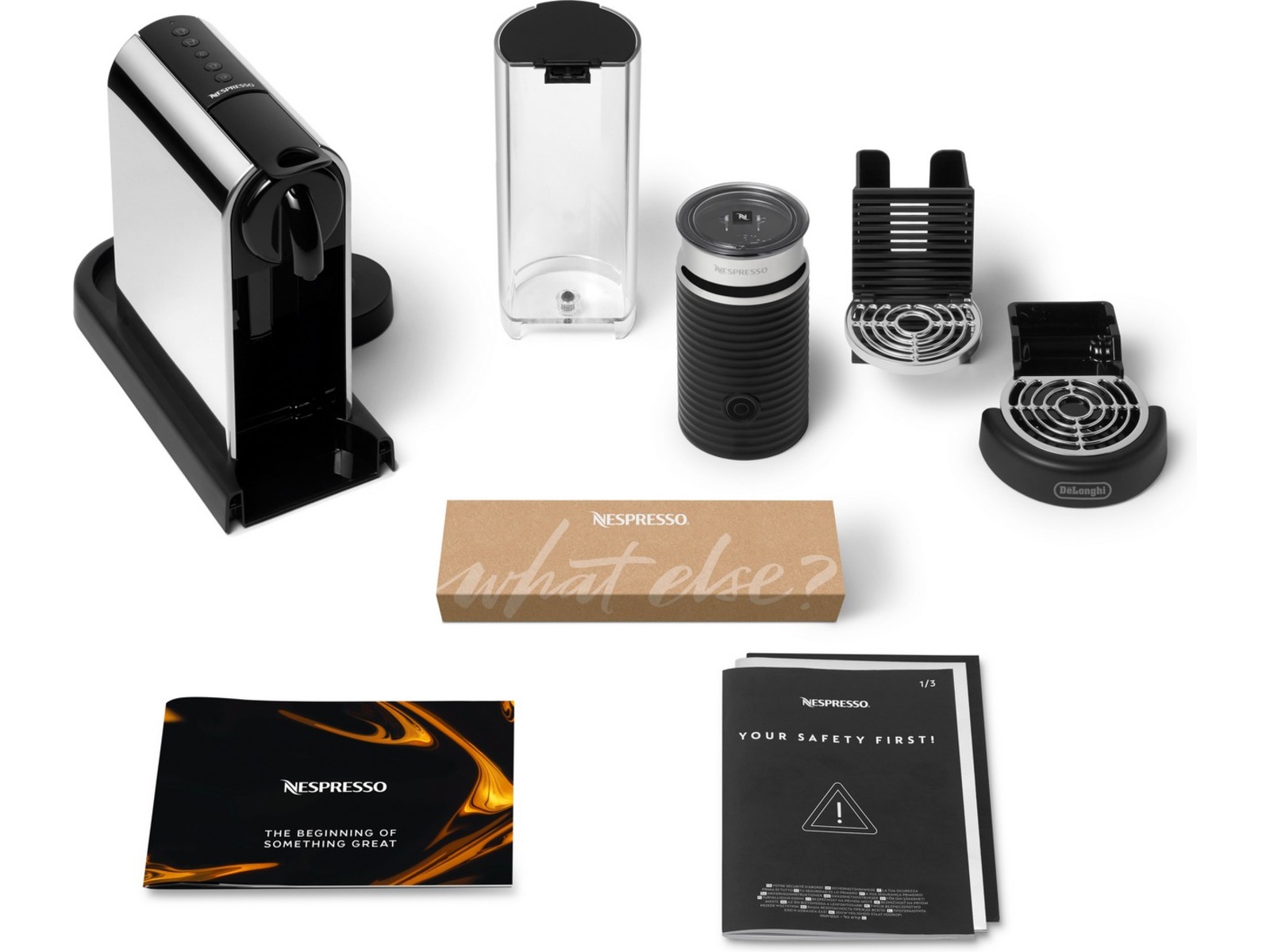 Nespresso CitiZ & Milk by De'Longhi kapselmaskine (sort) Kapselmaskiner