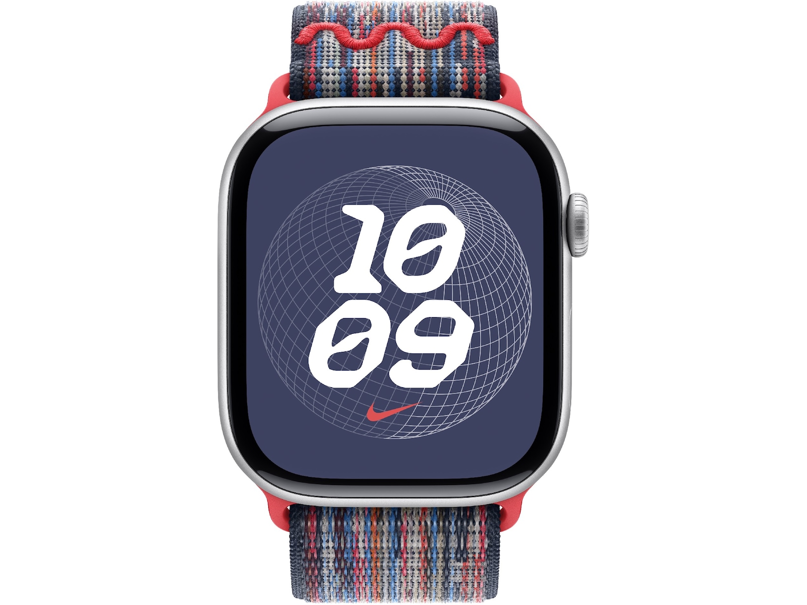 Apple Watch 46mm Nike Sport Loop (blue/red) Rem