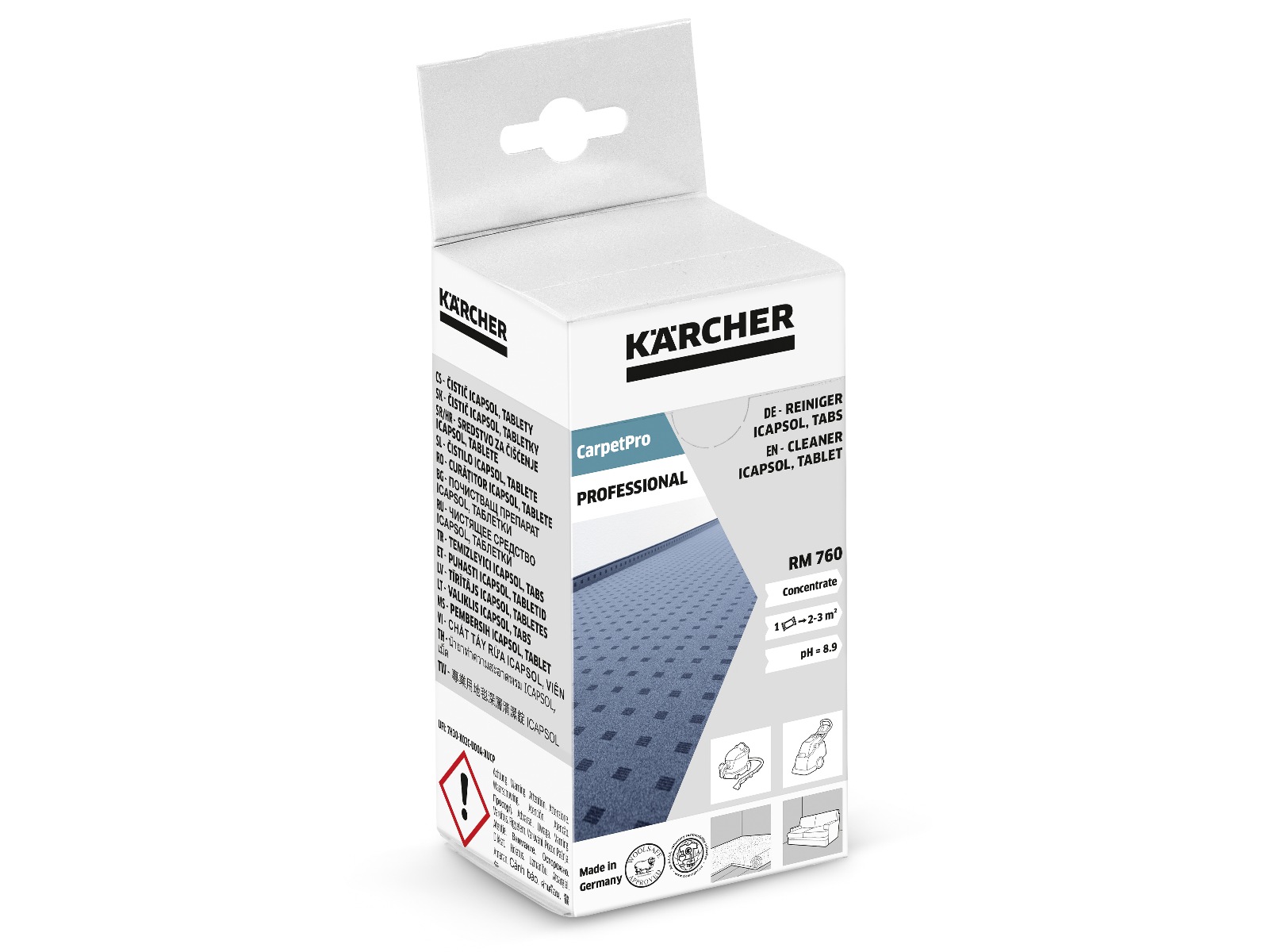 Kärcher RM 760 Rengøringstabletter Tilbehør til støvsugere og rengøring