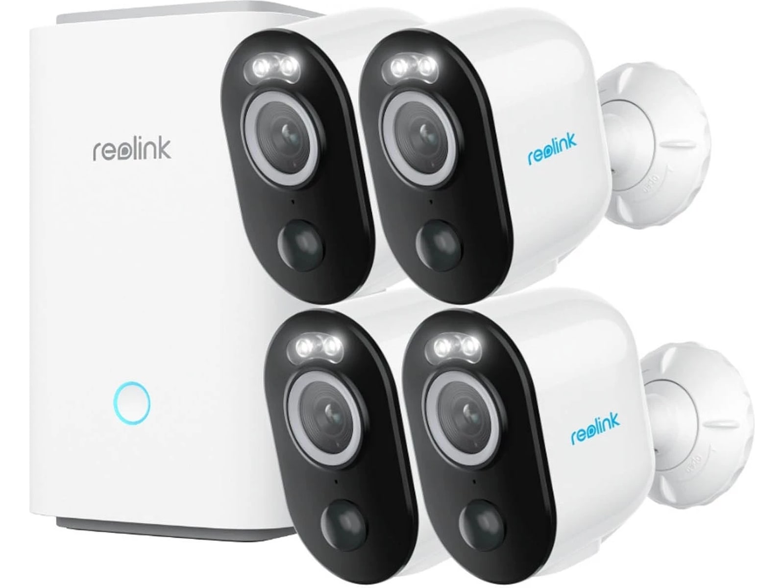 Reolink Home Hub med 4x Argus 3 pro kamera Overvågningskameraer