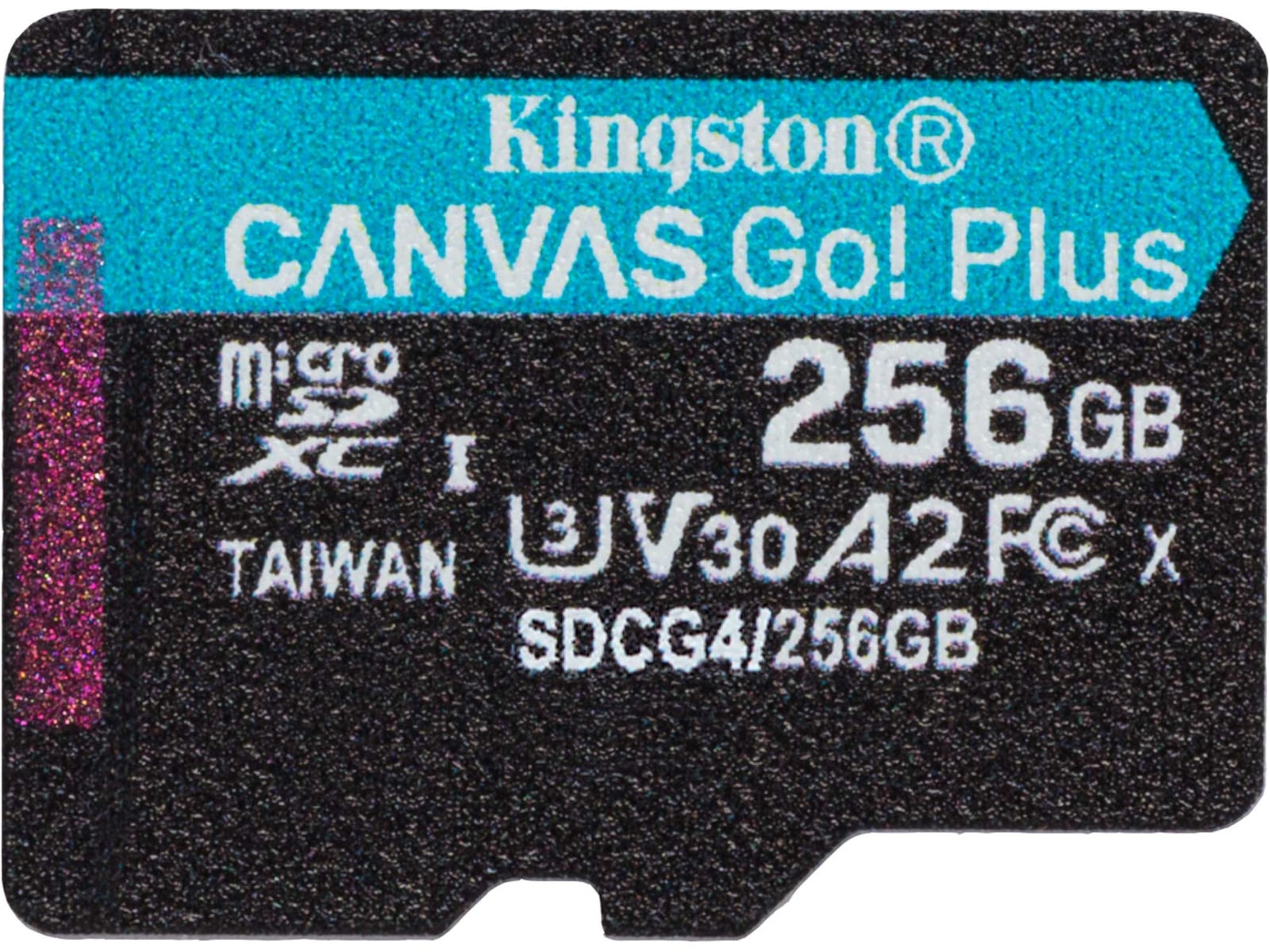 Kingston Canvas Go! Plus microSD 256GB Flash-hukommelse