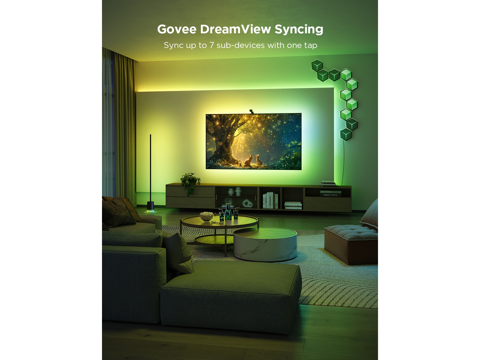 Govee TV Backlite 3 Lite Wild Robot (55-65") Led strips & underholdning