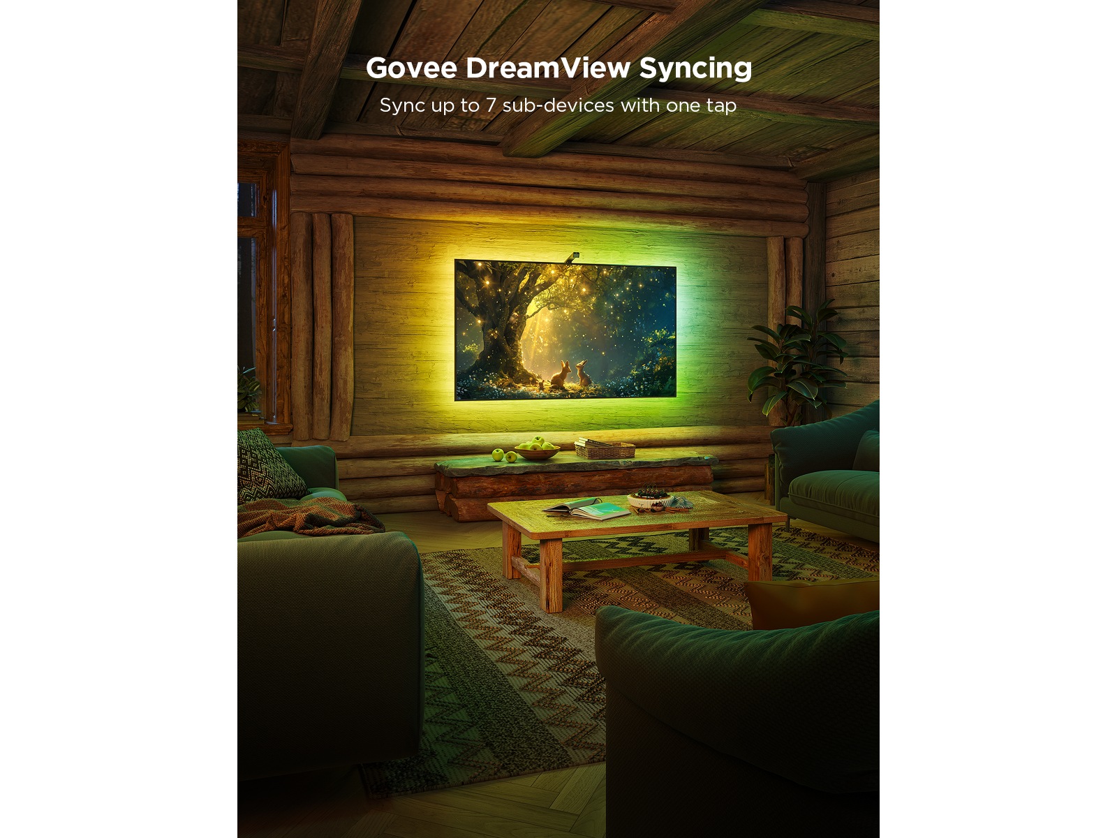 Govee TV Backlite 3 Lite Wild Robot (75-85") Led strips & underholdning