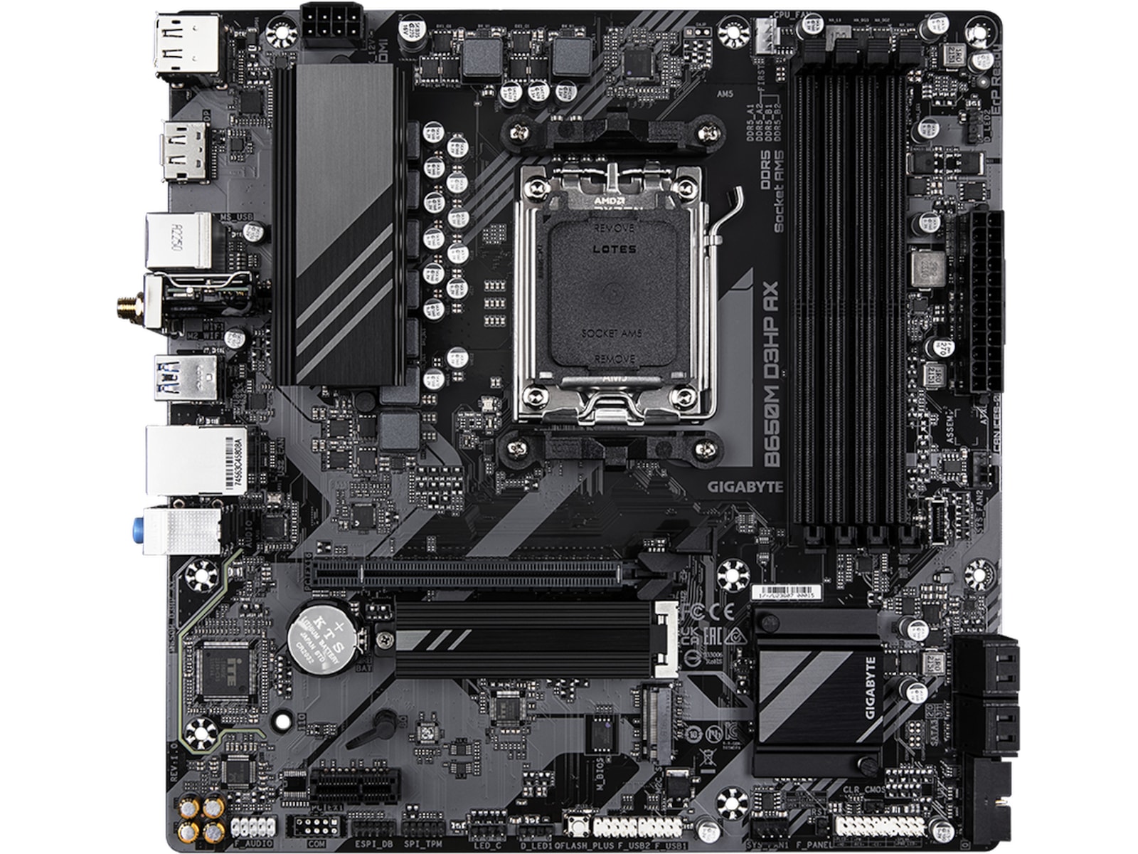 Gigabyte B650M D3HP AX Bundkort AMD Socket