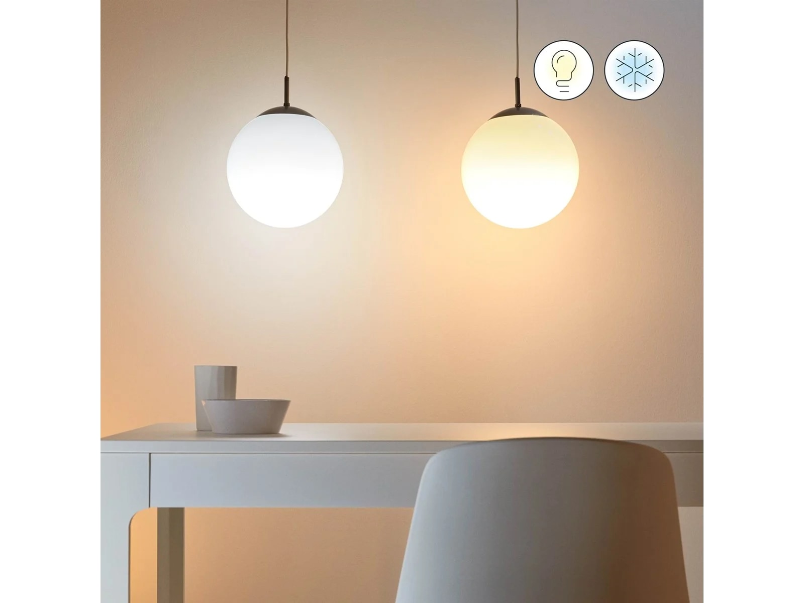 WiZ BLE 60w E27 pære (3-pak) LED-pærer & elpærer