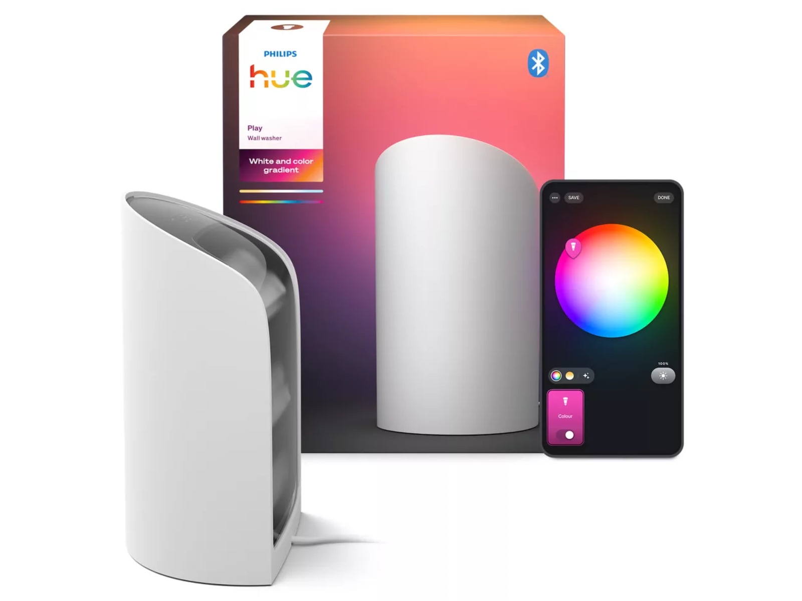 Philips Hue Play væglampe (hvid) Bordlampe