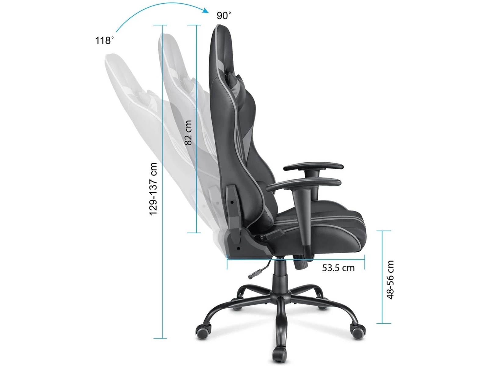 Mission SG Hercules gamingstol Gamingstole