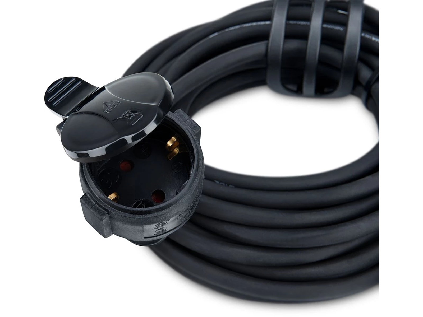 Andersson Udendørs forlængerledning 10m (sort) Forlængerkabel & strømskinne