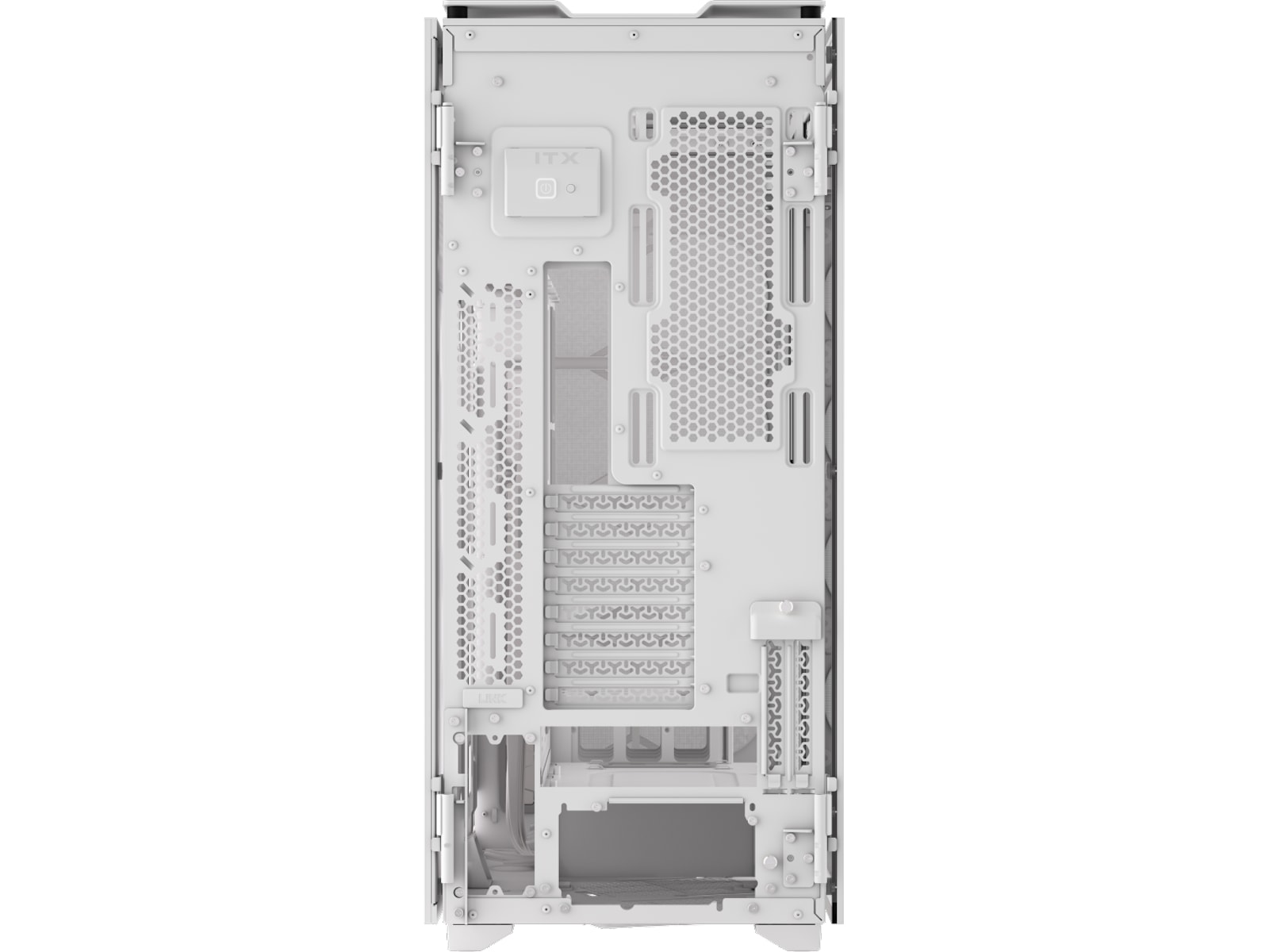 Corsair iCUE Link 9000D RGB Super Tower (hvidt) Big Tower