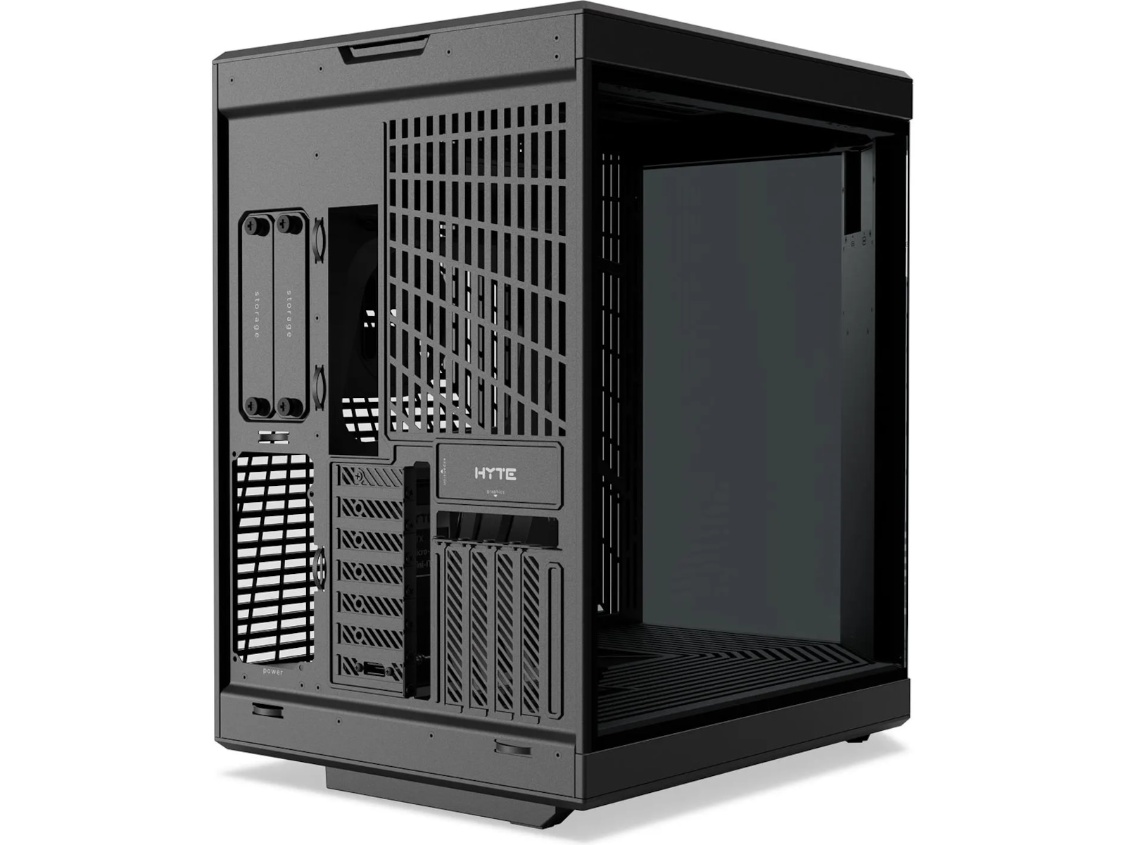 HYTE Y70 Touch Infinite 14,5" Mid Tower (sort) Midi Tower