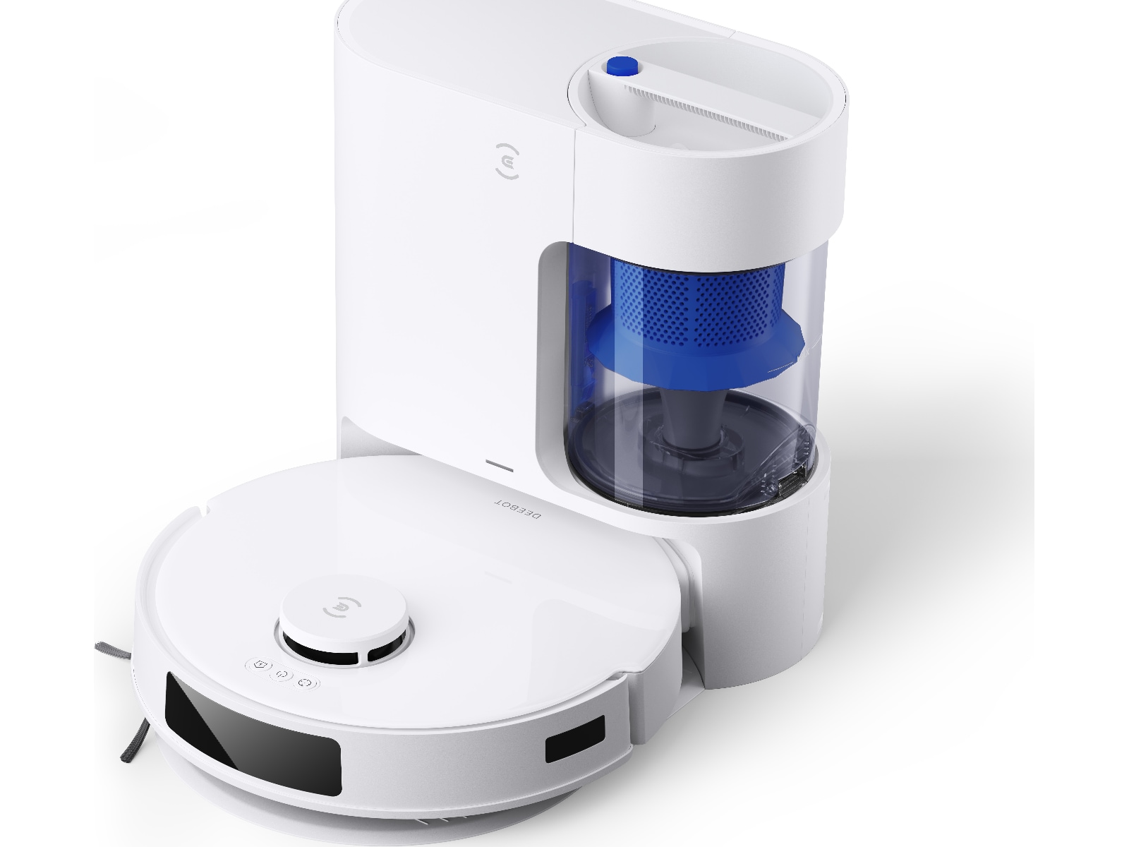 Ecovacs Deebot N20 Plus robotstøvsuger (hvid) Robotstøvsugere