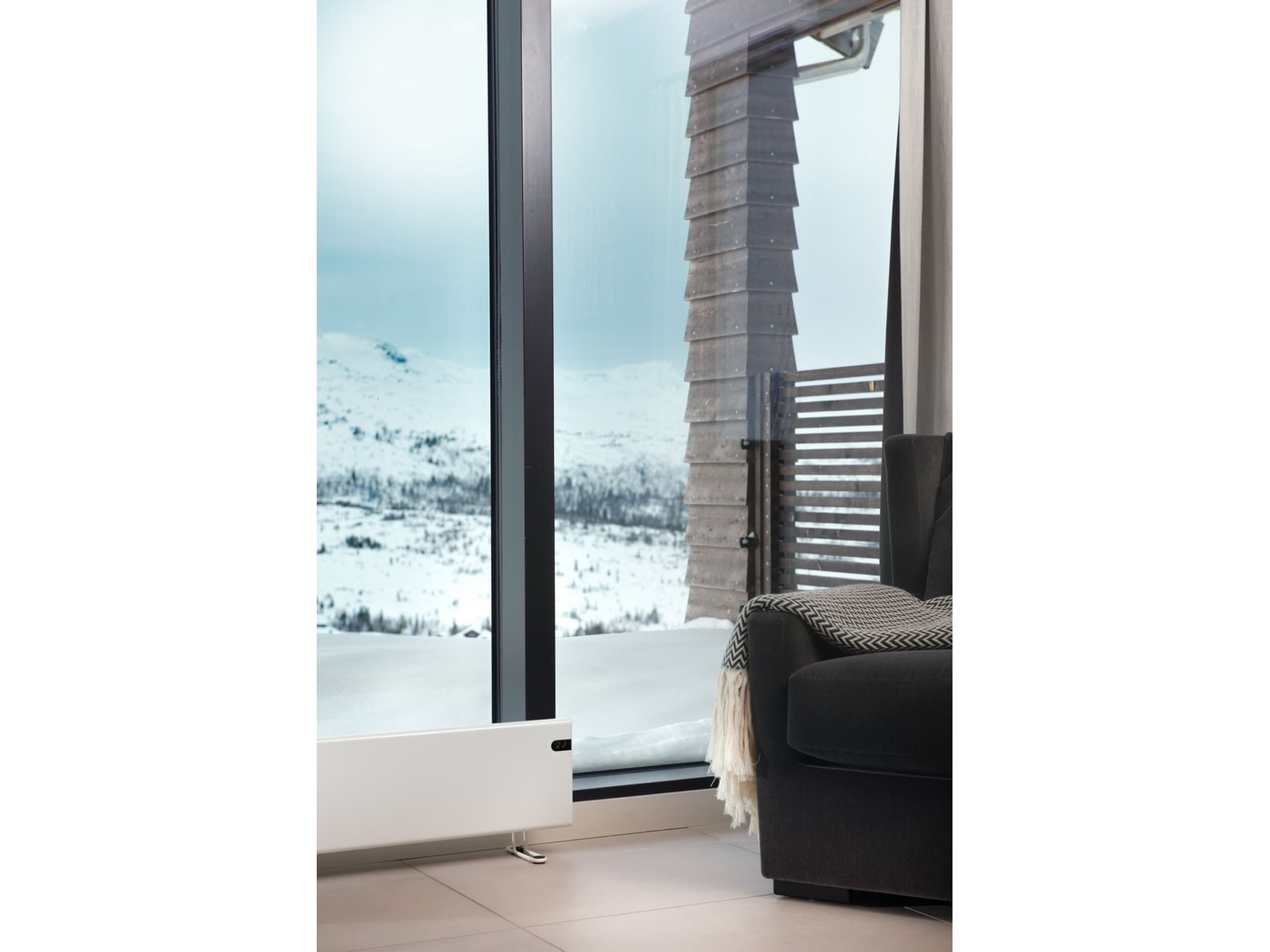 Adax Neo Basic Panel Ovn Low 1000W (hvit) Varmepaneler