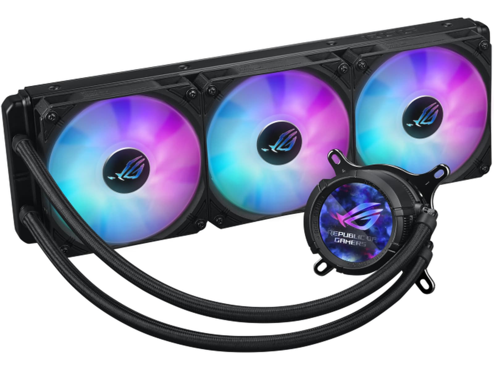 Asus ROG Strix LC III 360 ARGB LCD Køler (sort) CPU - Vandkøling