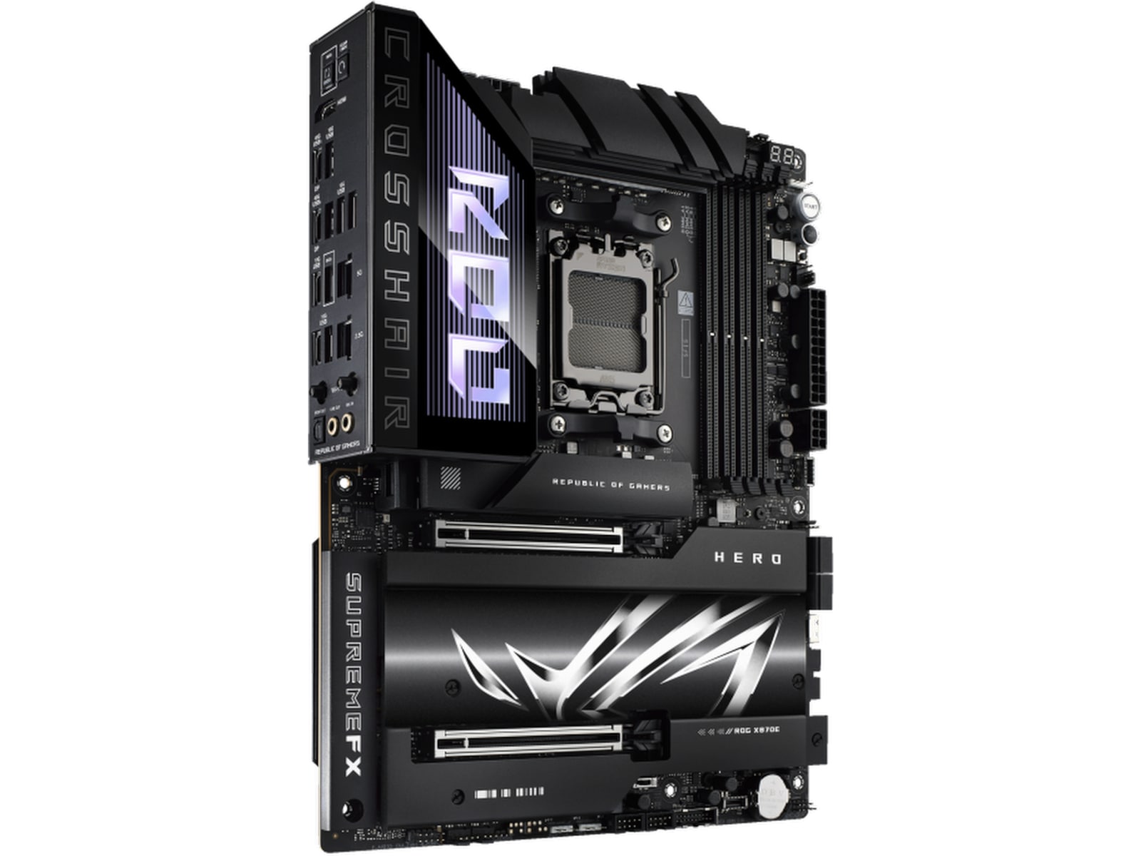 ASUS ROG Crosshair X870E Hero Bundkort AMD Socket