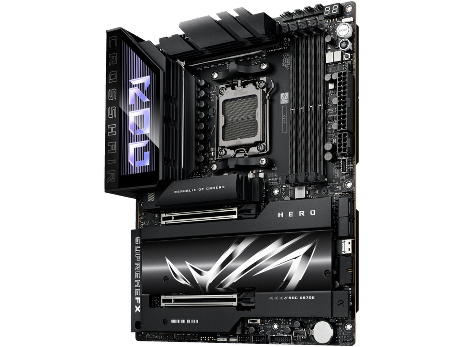 ASUS ROG Crosshair X870E Hero Bundkort AMD Socket