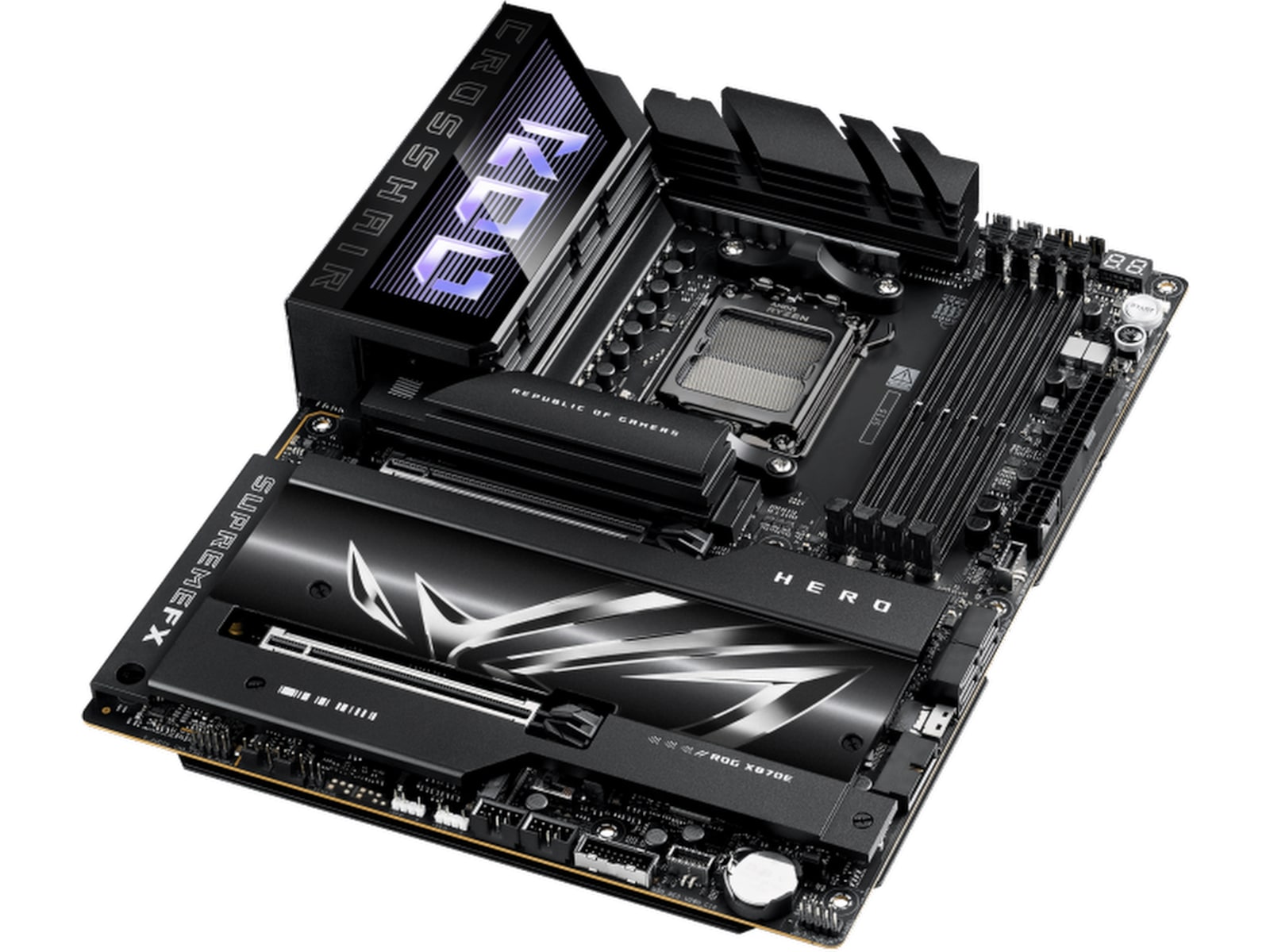 ASUS ROG Crosshair X870E Hero Bundkort AMD Socket