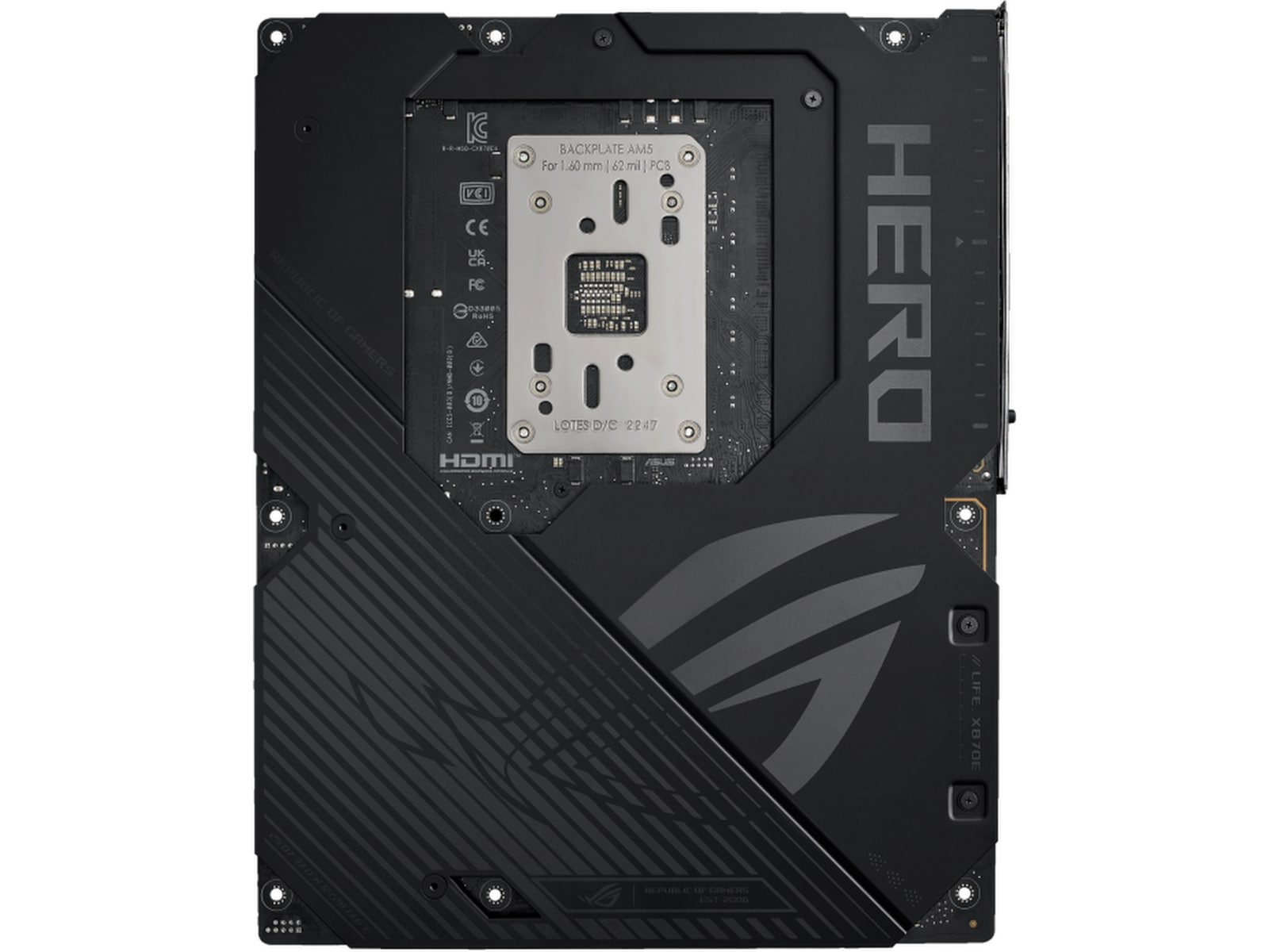 ASUS ROG Crosshair X870E Hero Bundkort AMD Socket