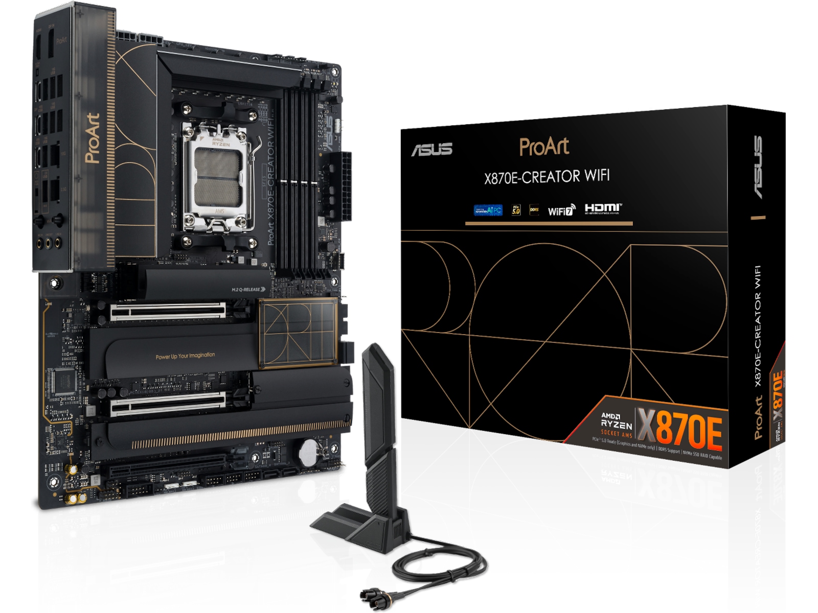 ASUS ProArt X870E-CREATOR WIFI Bundkort AMD Socket