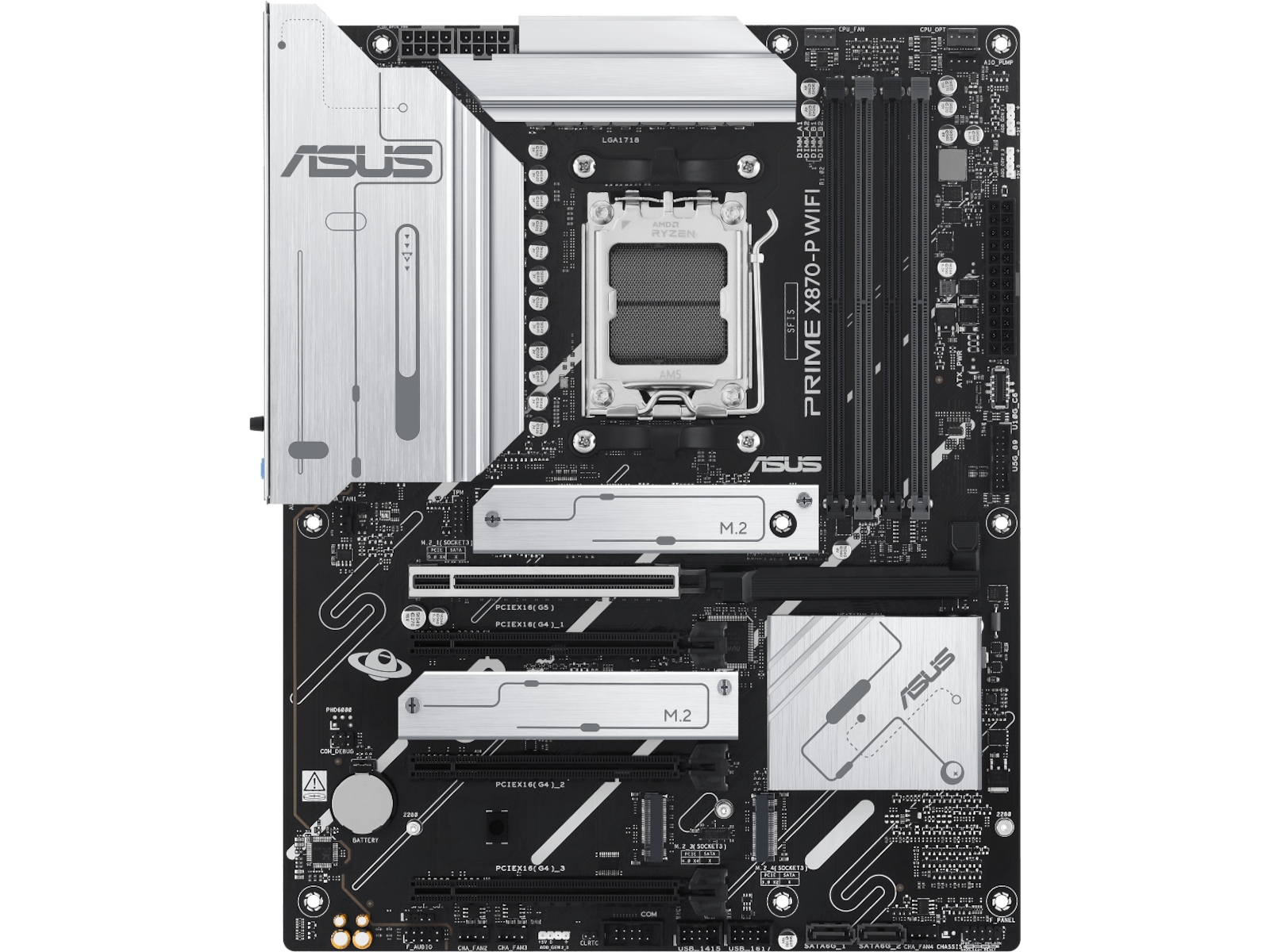 ASUS PRIME X870-P WIFI Bundkort AMD Socket