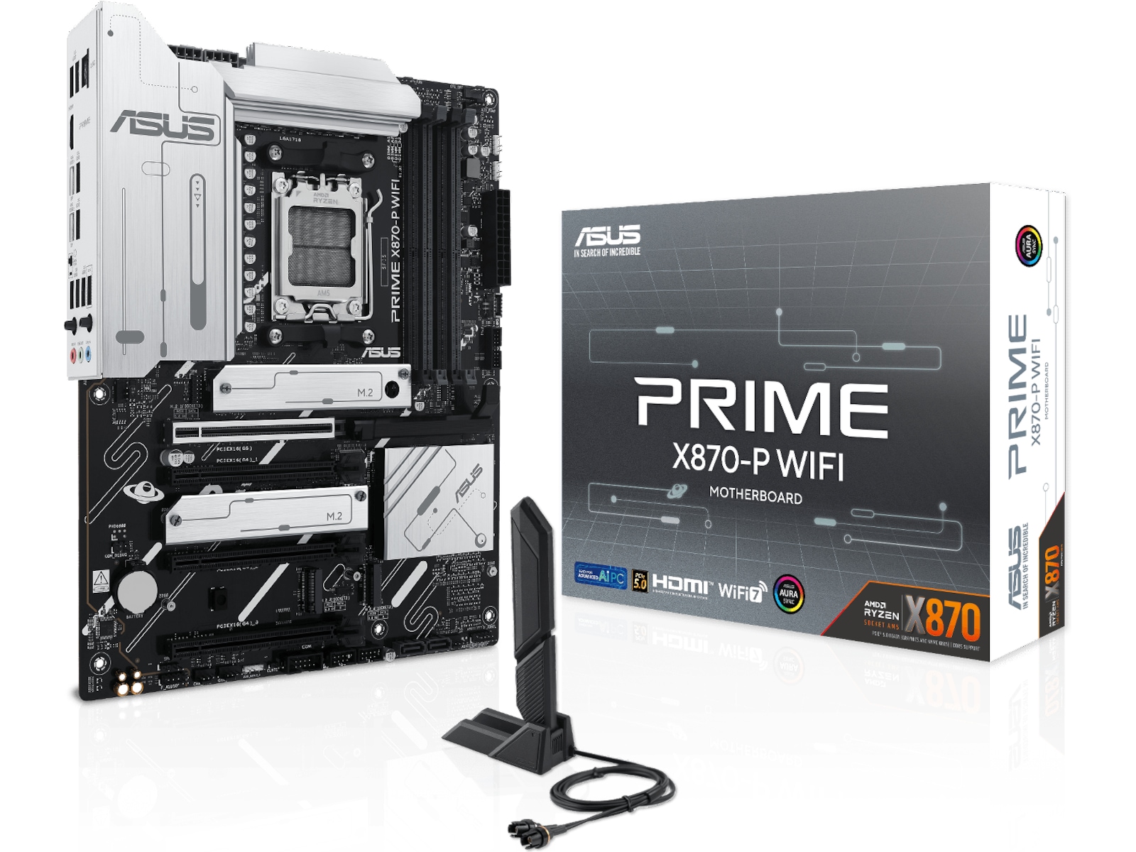 ASUS PRIME X870-P WIFI Bundkort AMD Socket