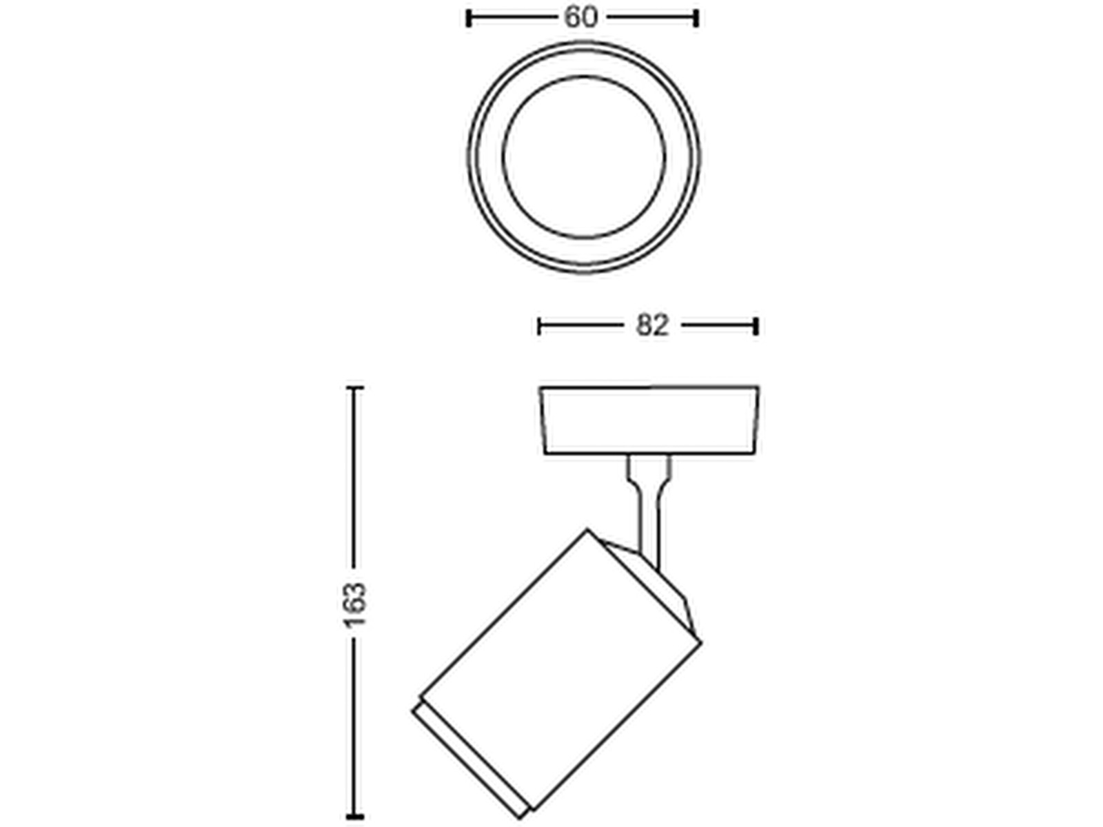 Philips Hue Fugato Spot (hvid) Loftlampe