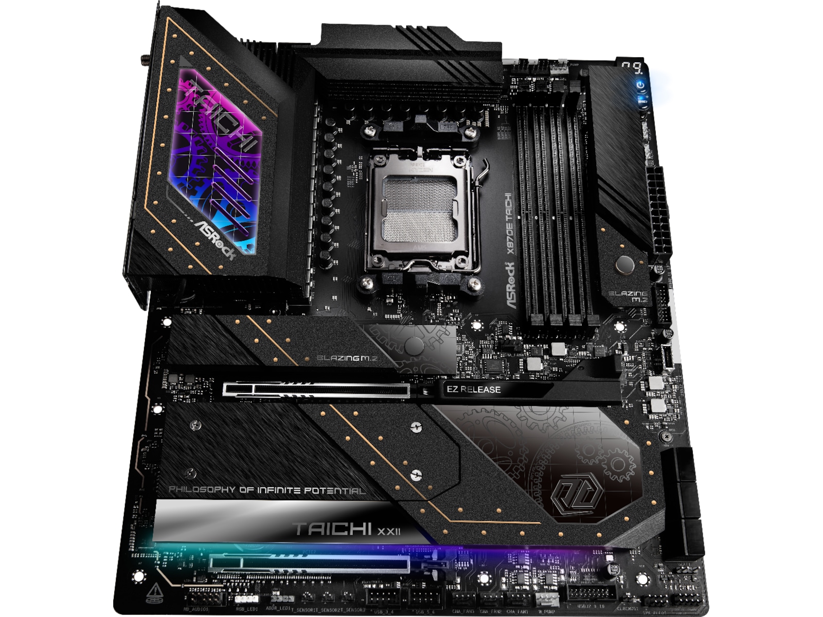ASRock X870E Taichi Bundkort AMD Socket