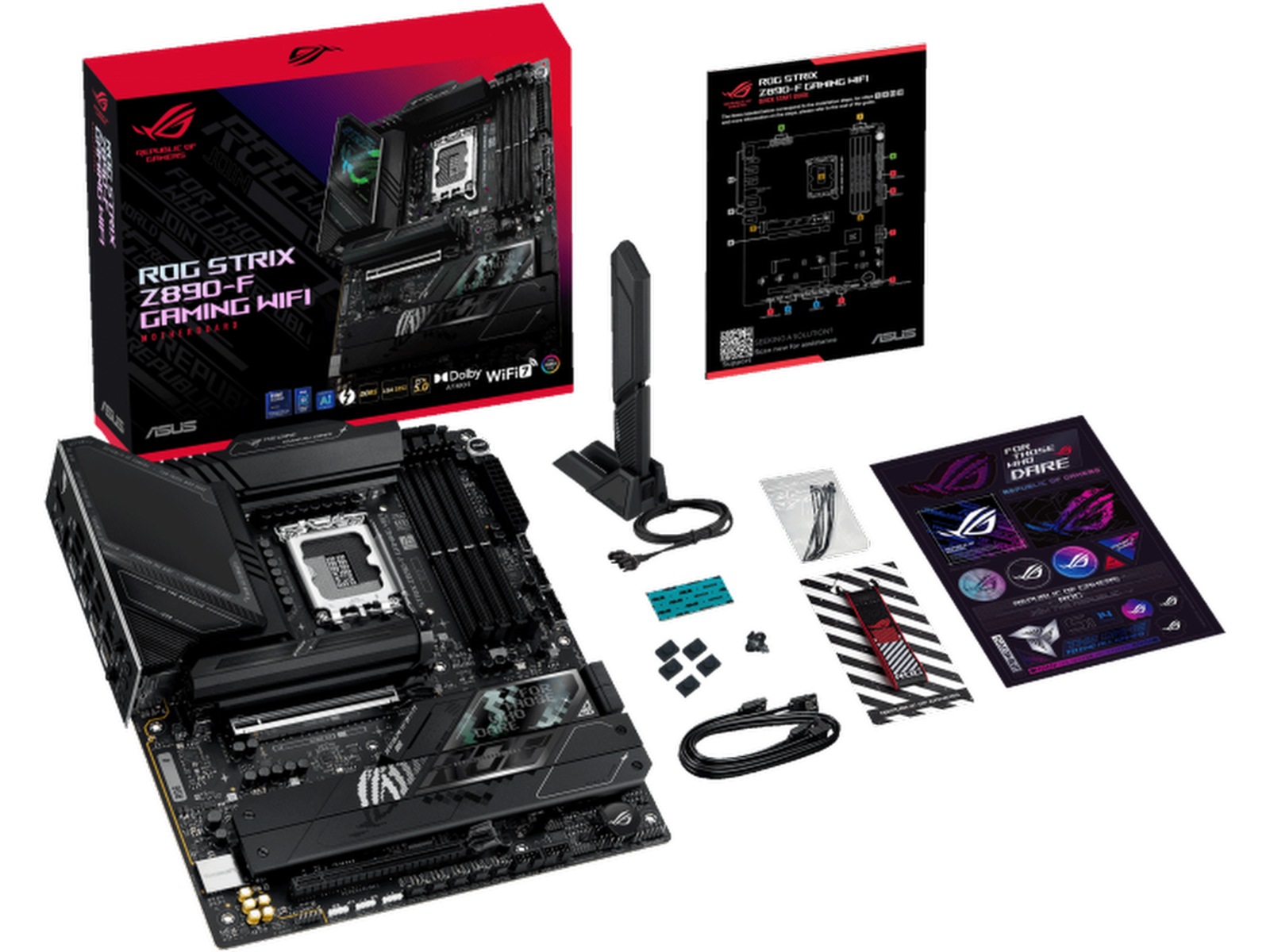 Asus ROG Strix Z890-F Gaming WIFI Bundkort Intel Socket