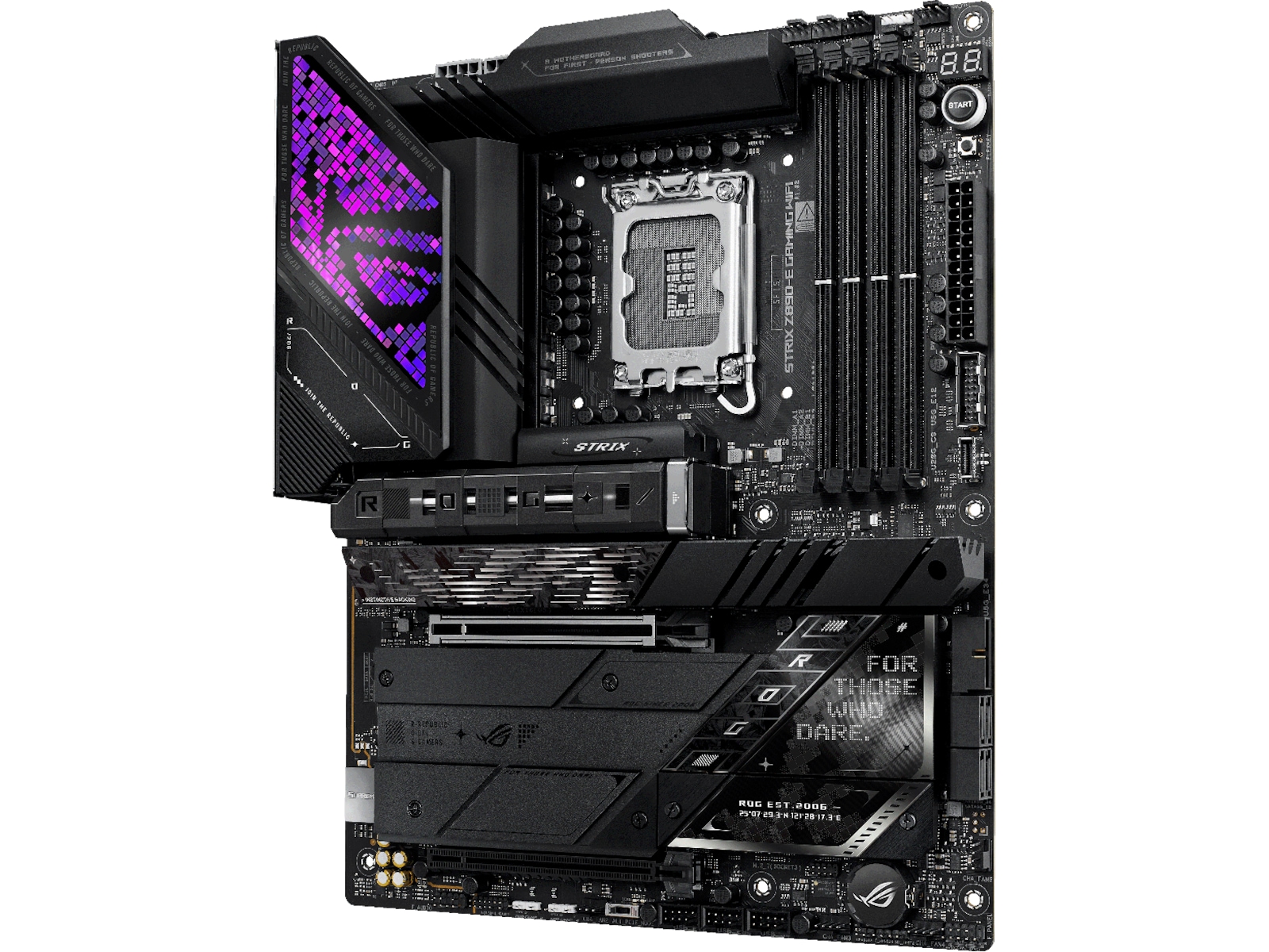 Asus ROG Strix Z890-E Gaming WIFI Moderkort Intel Socket