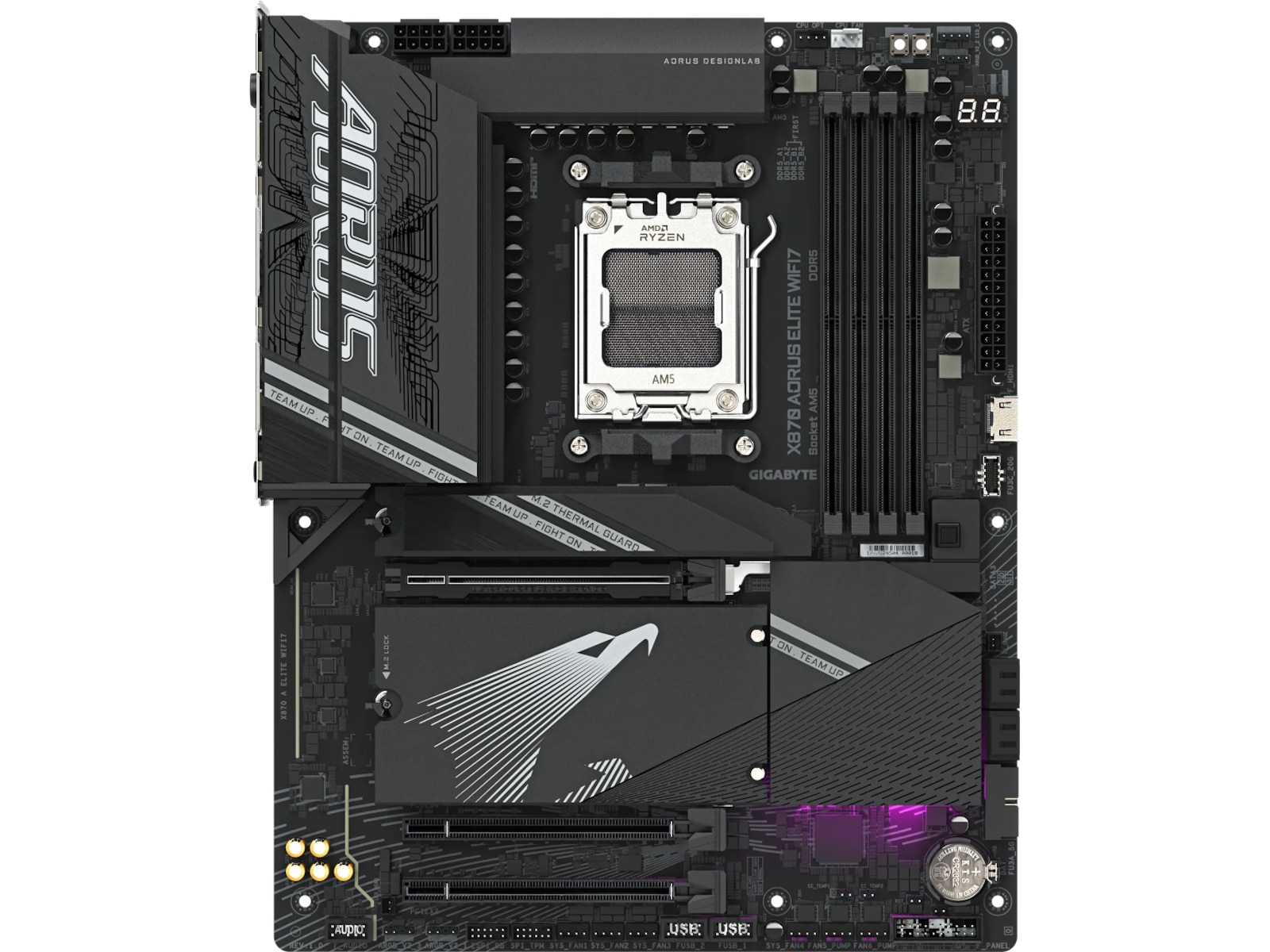 GIGABYTE X870 AORUS ELITE Bundkort AMD Socket