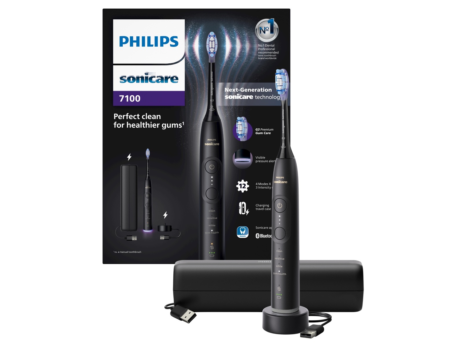 Philips Sonicare HX7421/01 elektrisk tandbørste Elektriske tandbørster