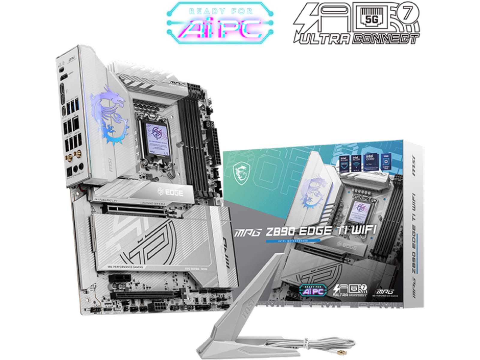 MSI MPG Z890 EDGE TI WIFI Bundkort Intel Socket