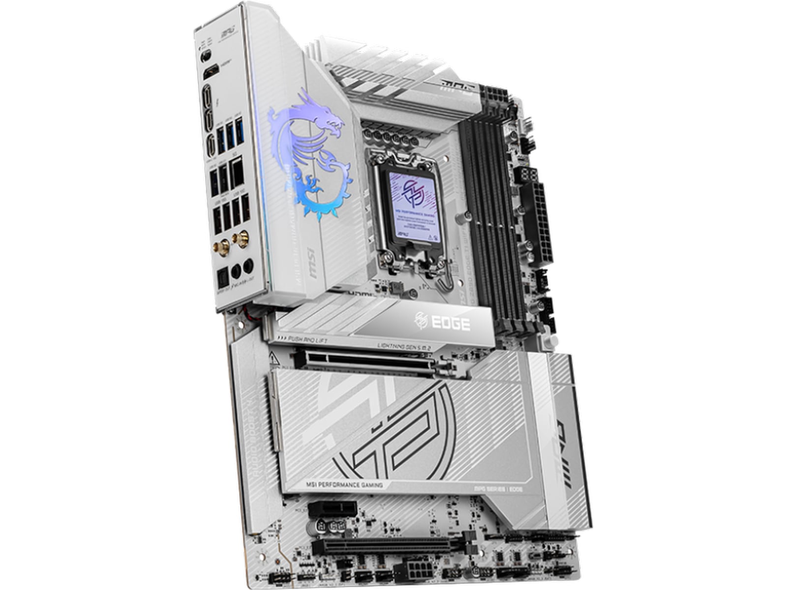 MSI MPG Z890 EDGE TI WIFI Bundkort Intel Socket