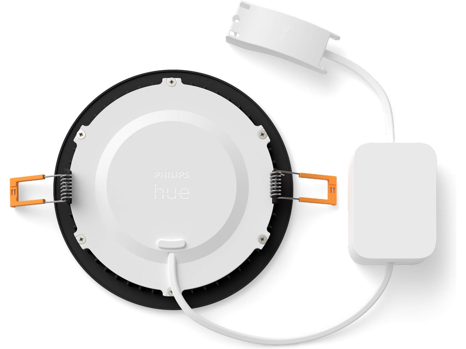 Philips Hue Slim indbygningsspot 170 mm (sort) Loftlampe