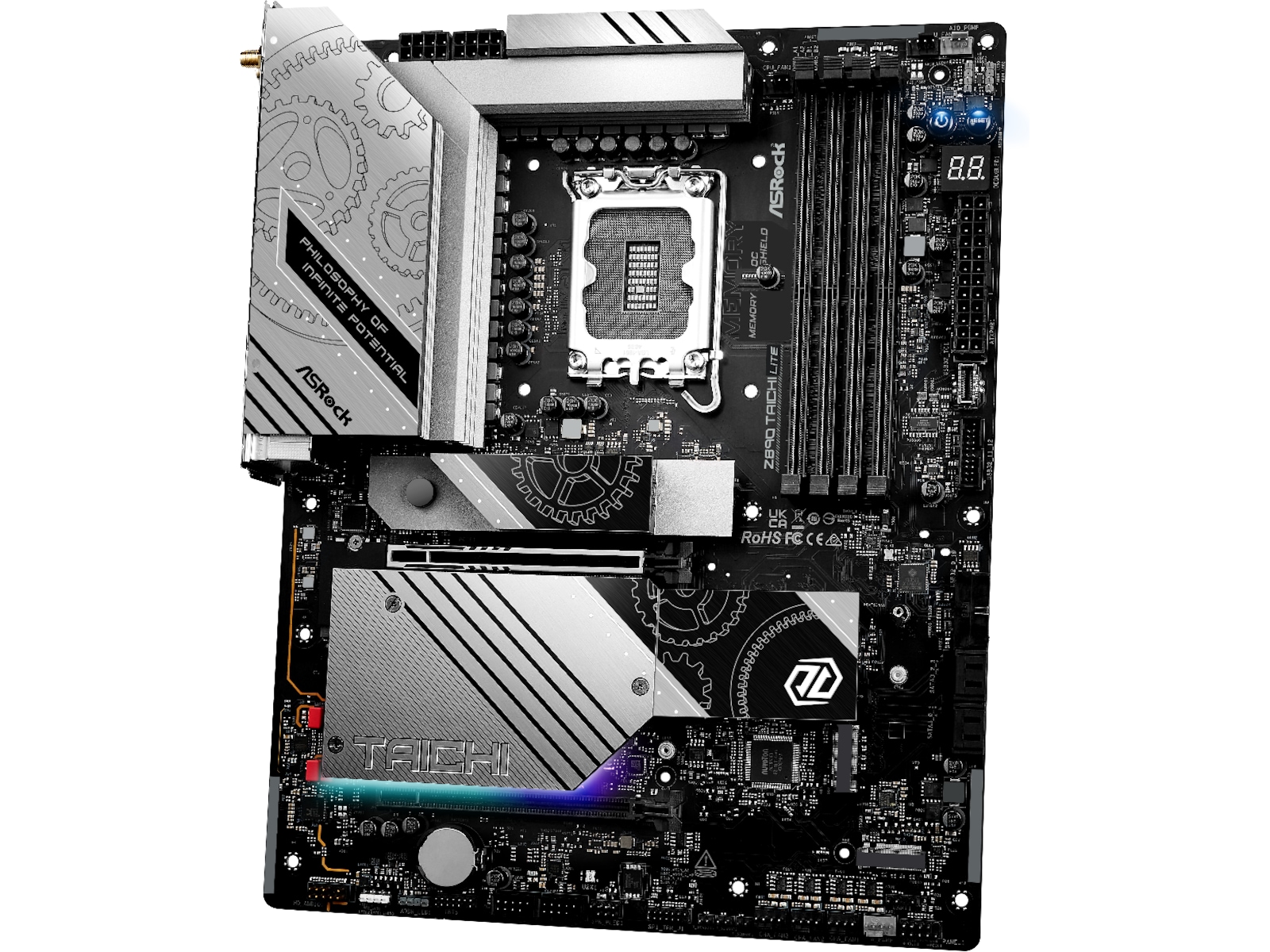 ASRock Z890 TAICHI LITE Bundkort Intel Socket