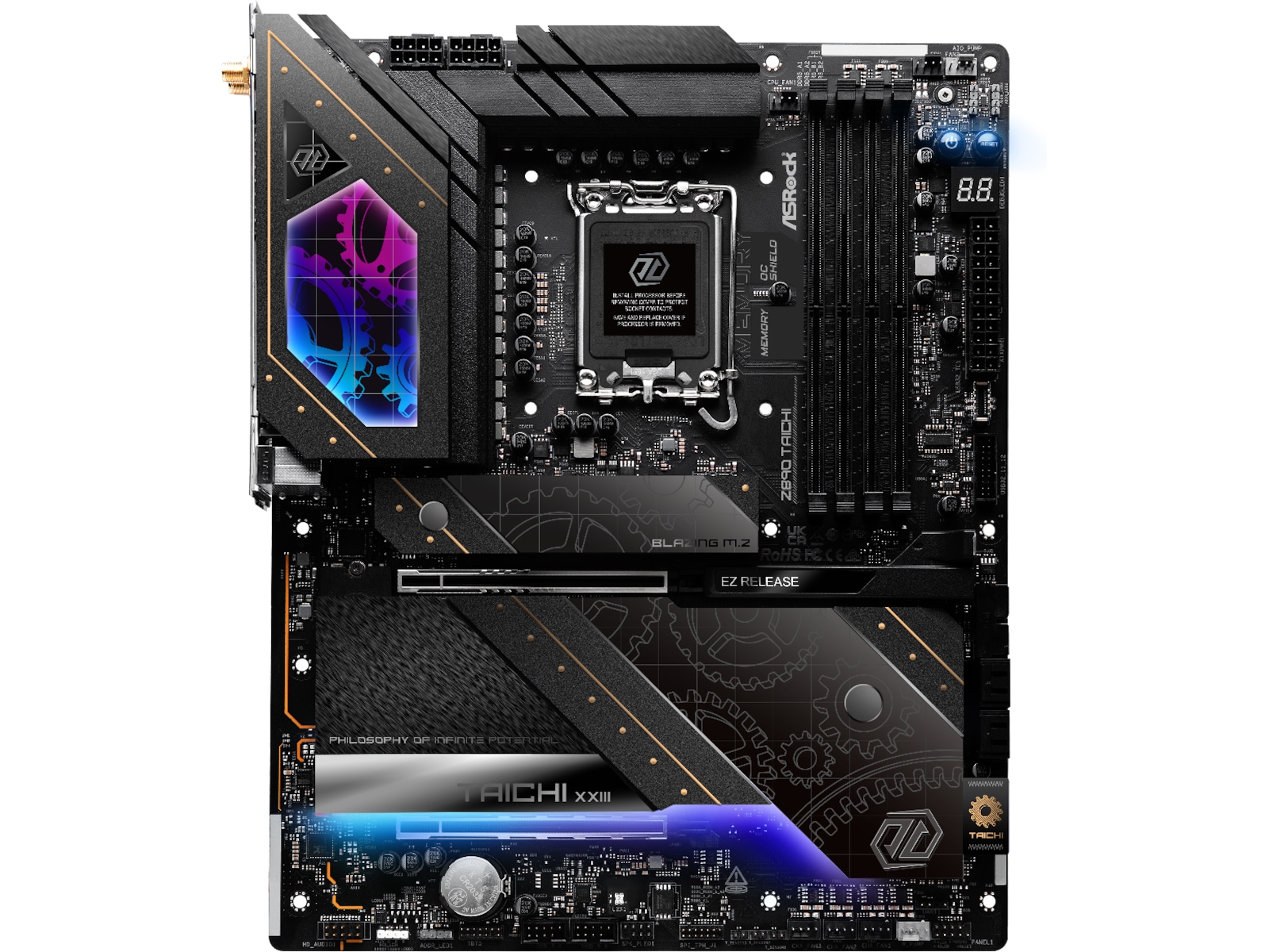 ASRock Z890 TAICHI Bundkort Intel Socket
