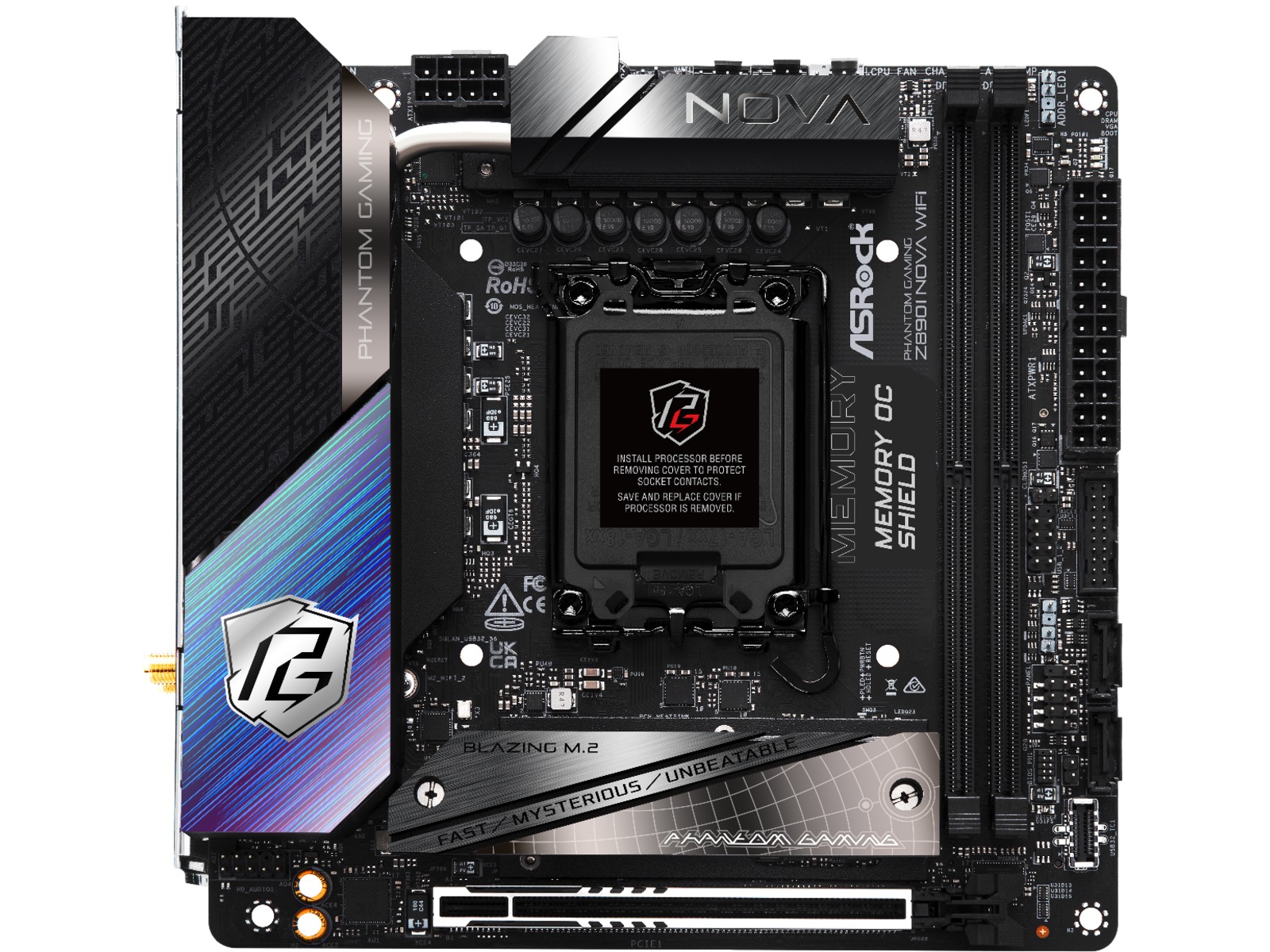 ASRock Z890I NOVA WIFI Bundkort Intel Socket