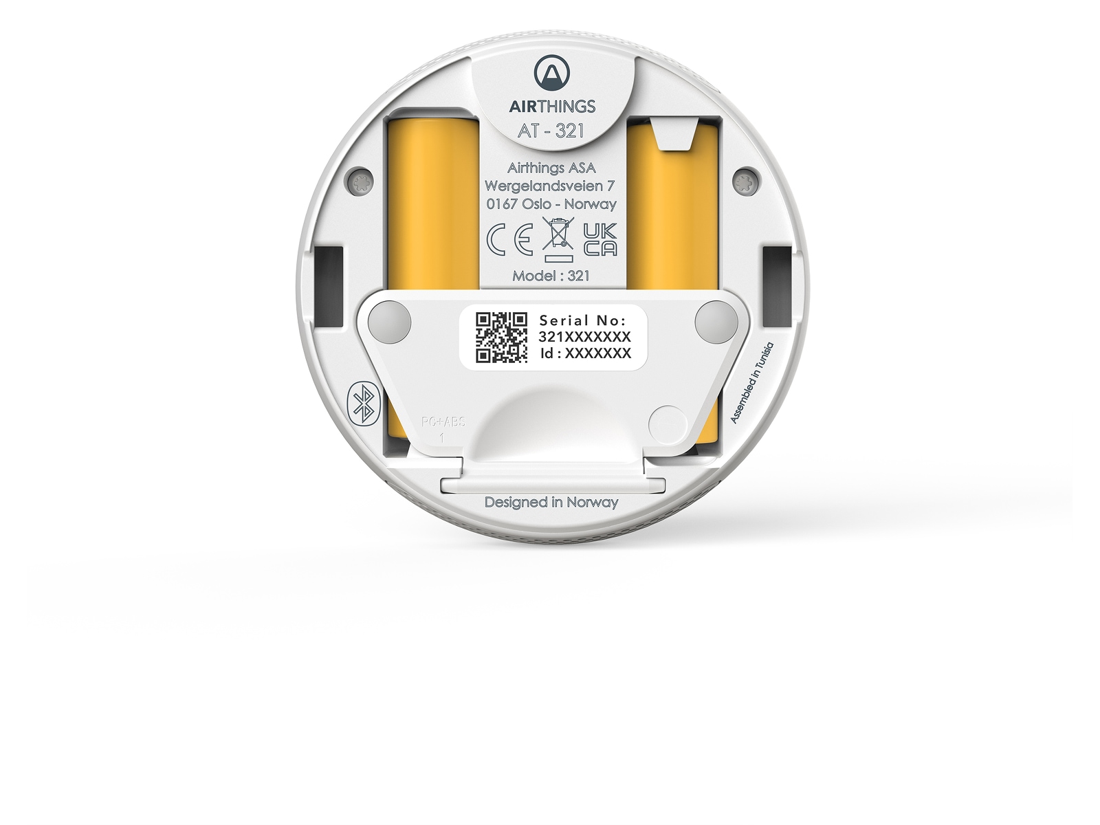 Airthings Wave Enhance luftkvalitetsmonitor Luftkvalitetsmålere