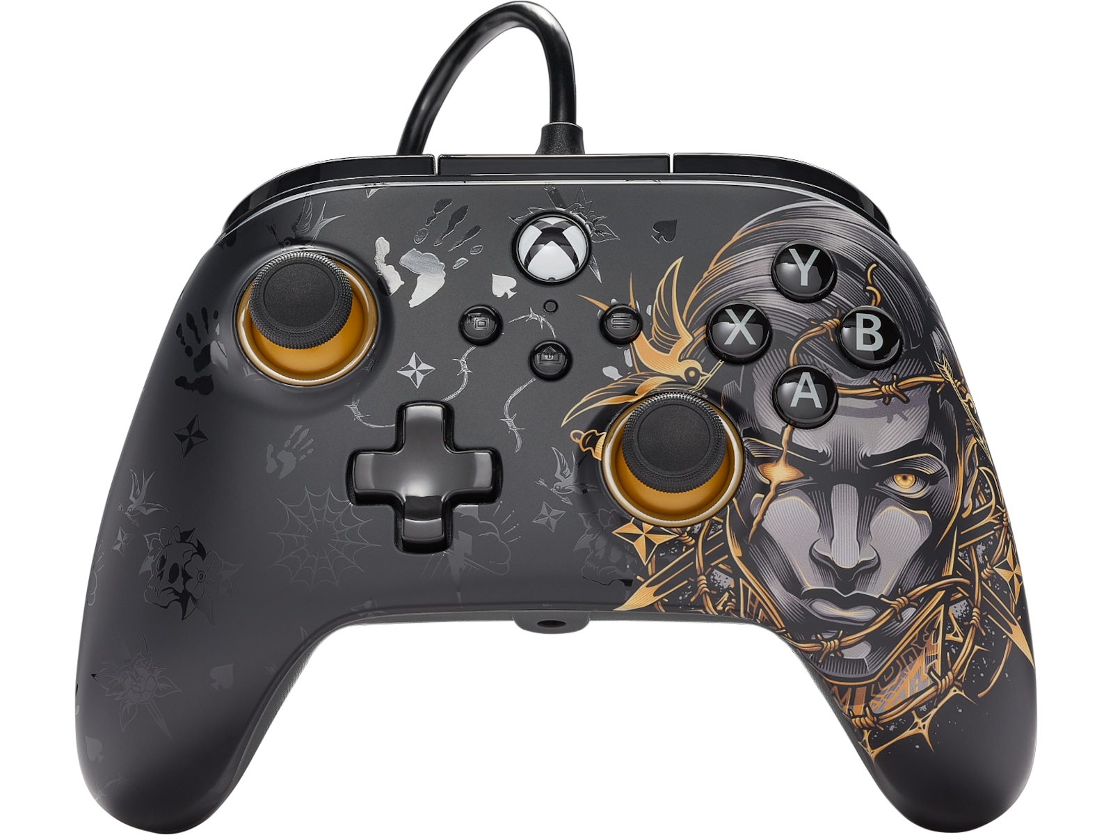 PowerA Xbox Series X/S Controller (Midas) Tilbehør til spilkonsoller