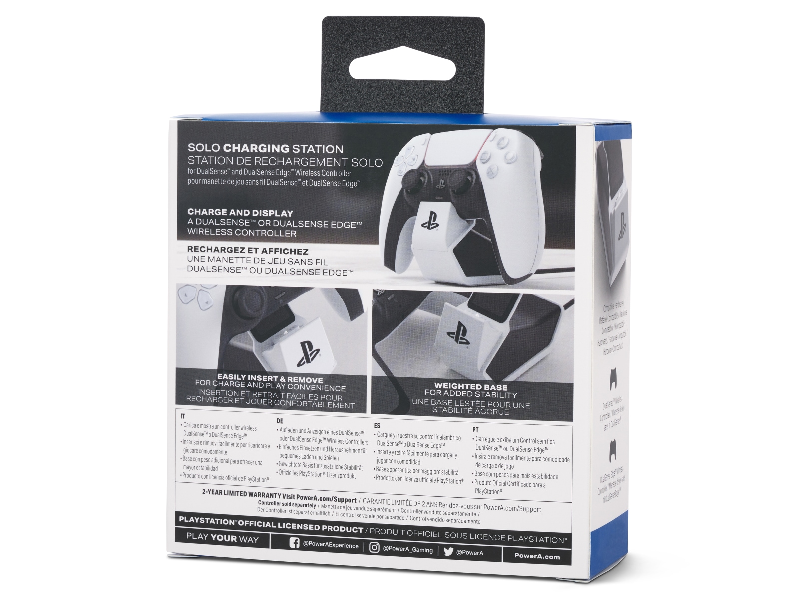 PowerA DualSense Solo Charging Station Tilbehør til spilkonsoller